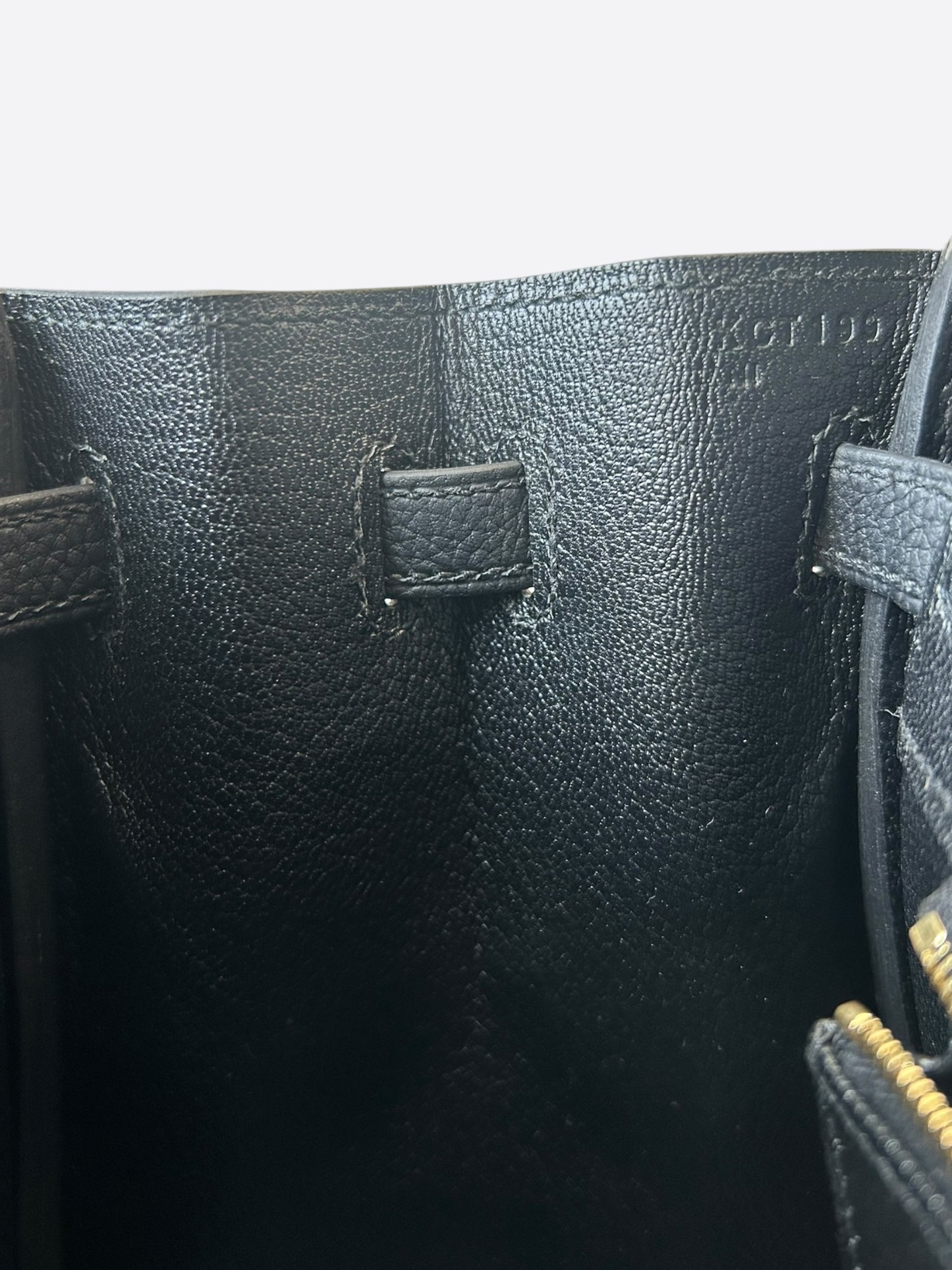 Hermes Black Togo Birkin 25