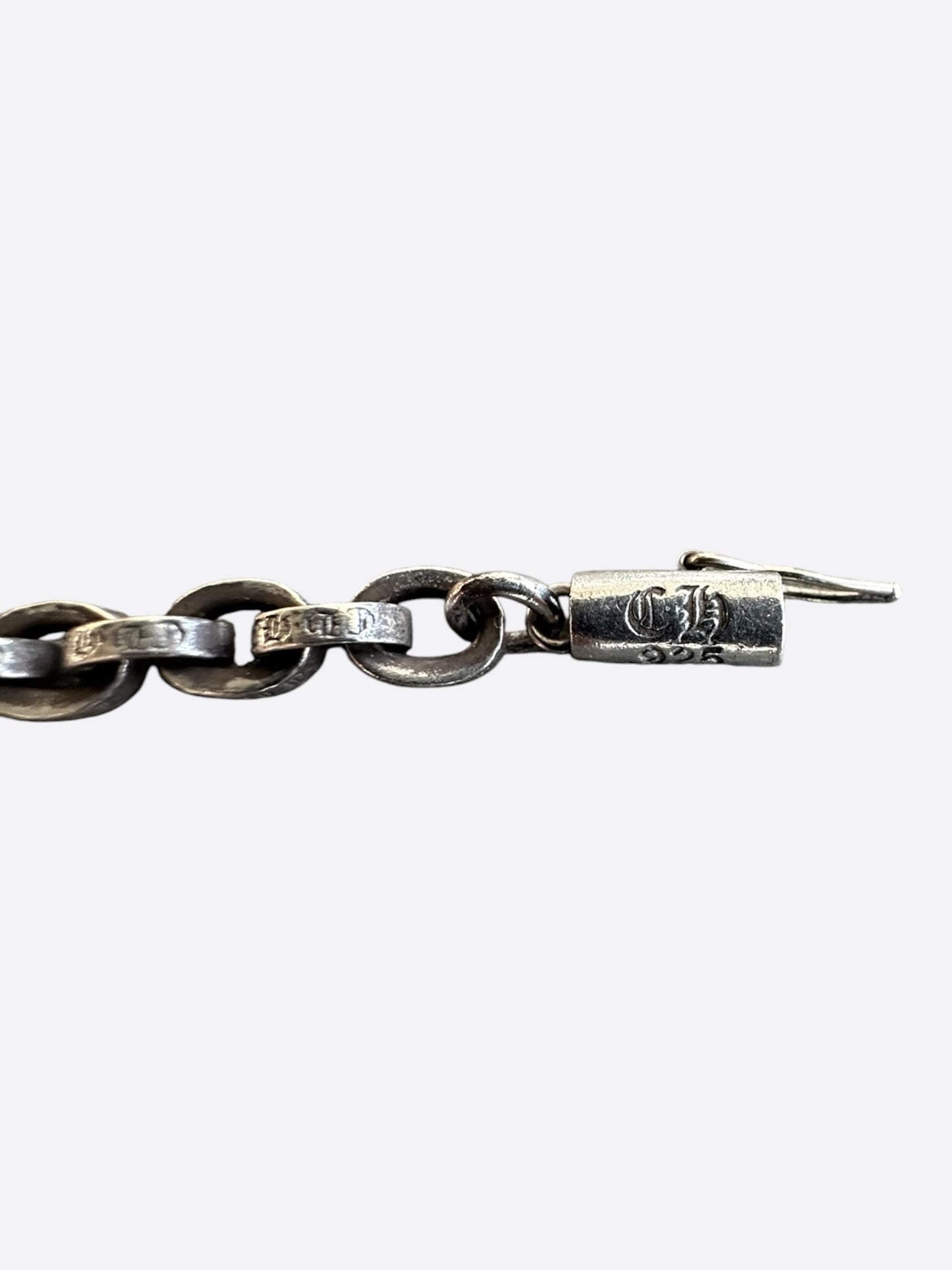 Chrome Hearts Silver Paperchain Necklace
