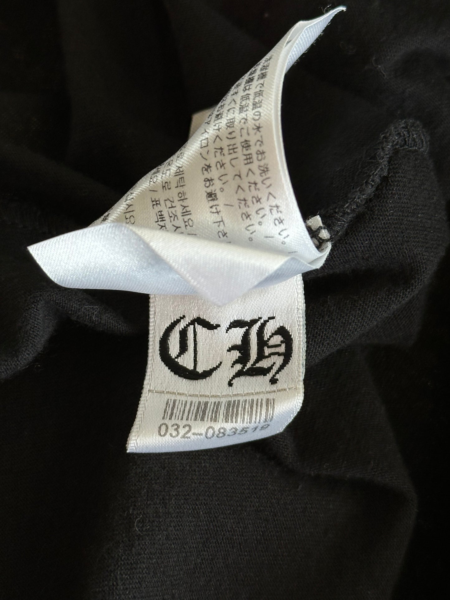 Chrome Hearts Black Multicolor Cross Longsleeve T-Shirt