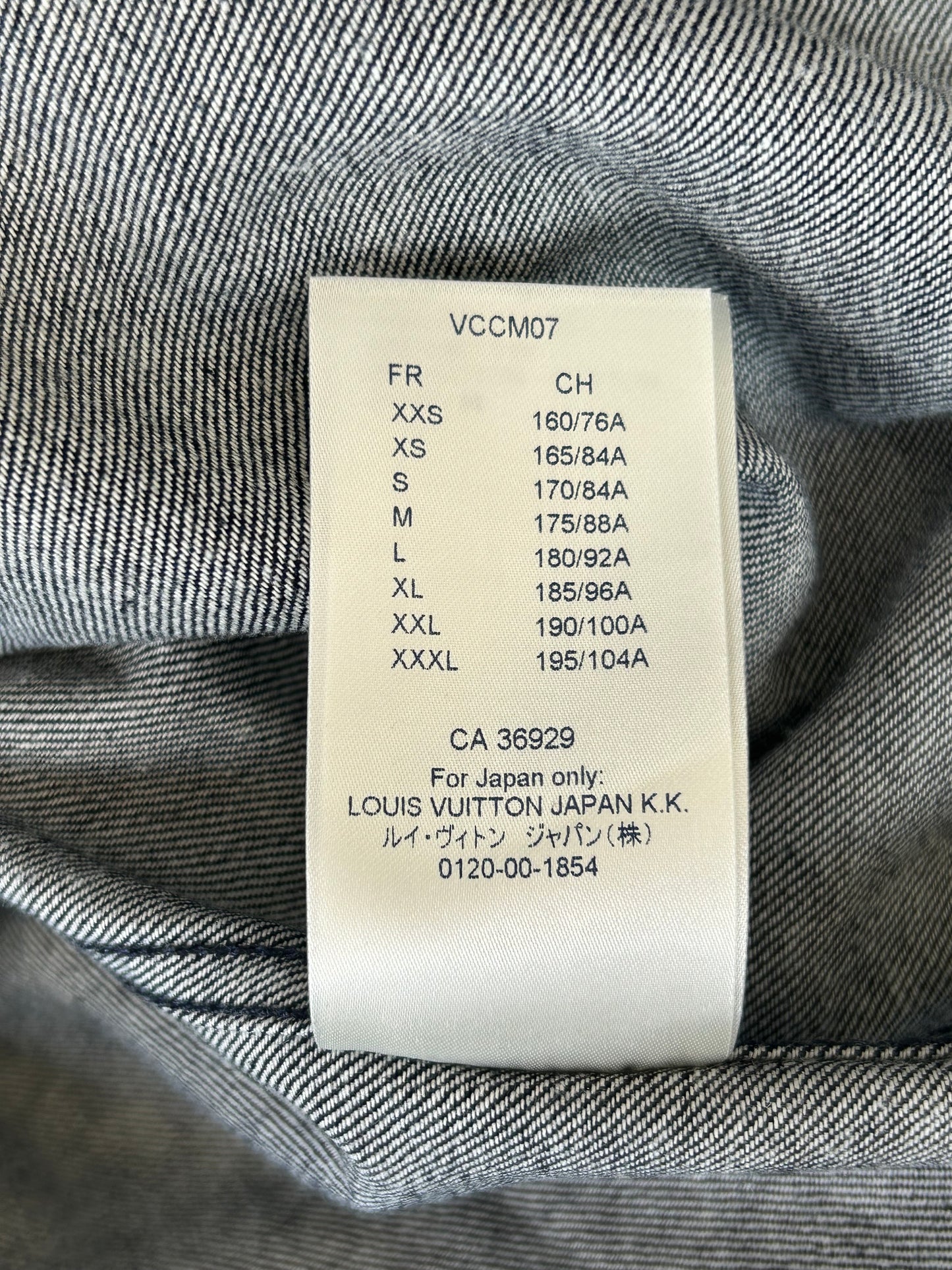 Louis Vuitton Navy & White Leaf Baseball Jersey