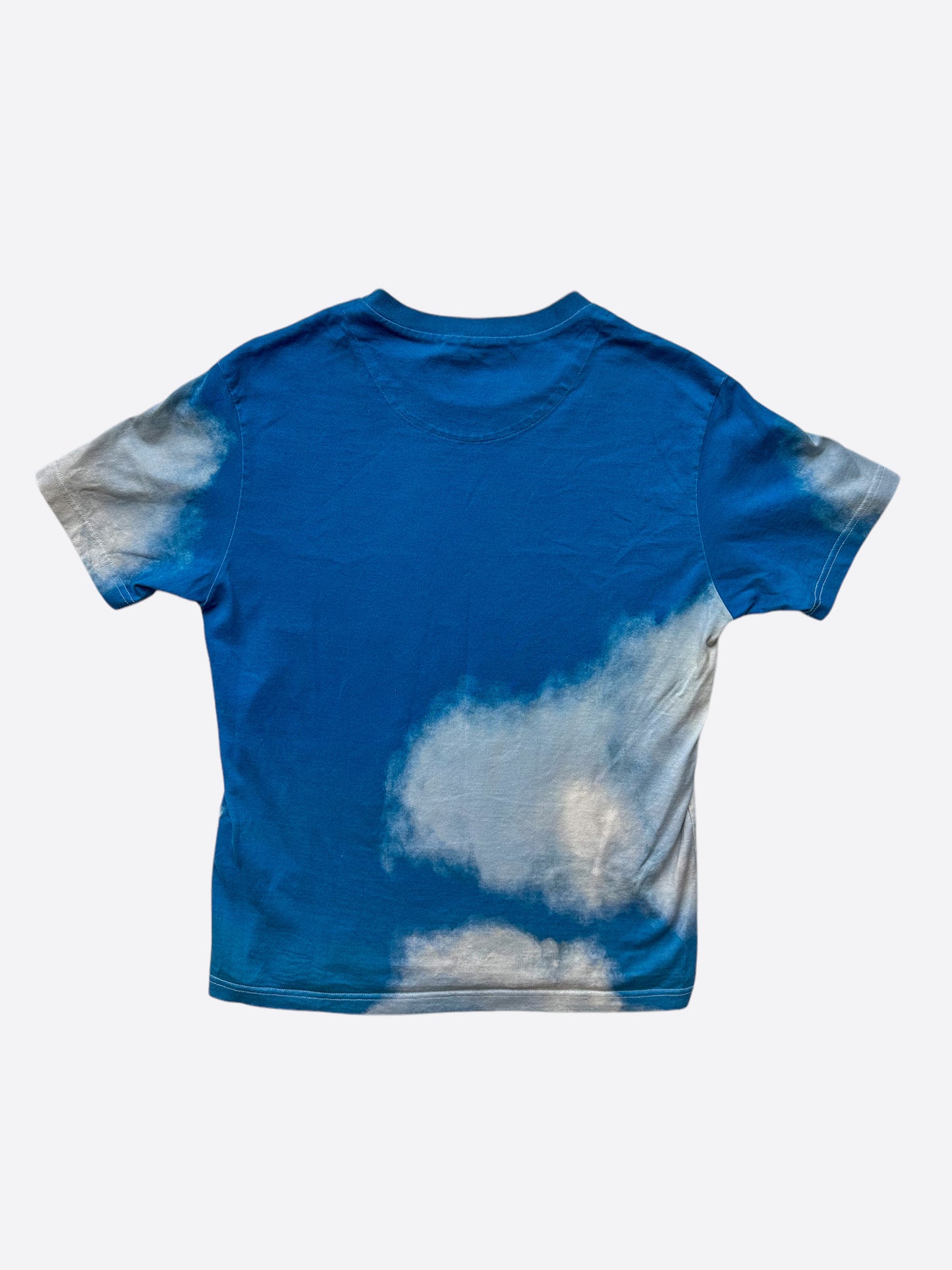 Louis Vuitton Blue & White Cloud Logo T-Shirt