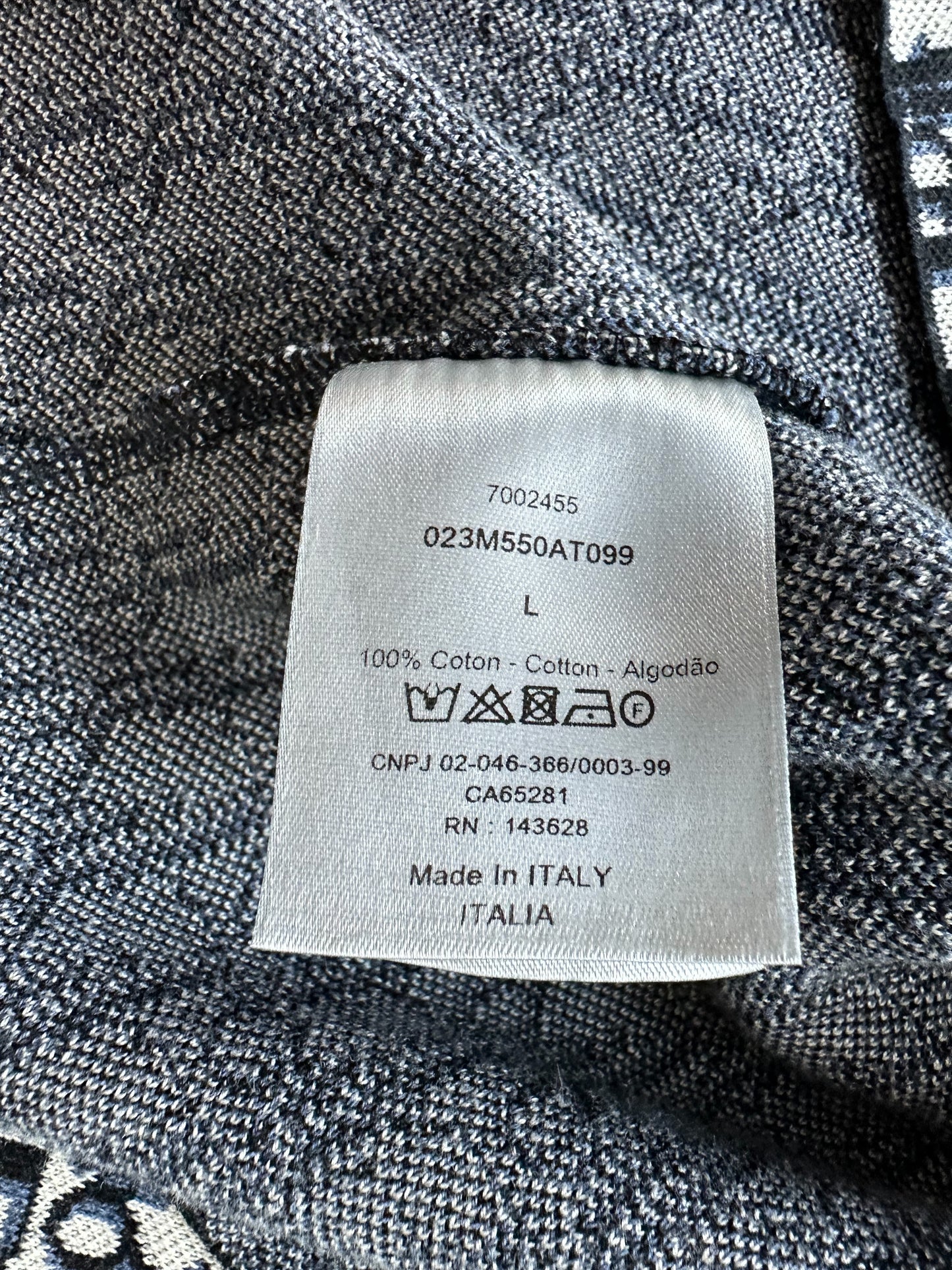 Dior Oblique Monogram Button Up Shirt