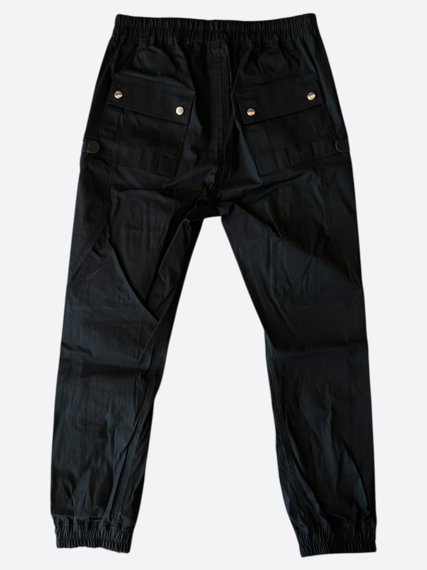 Rick Owens Black Bauhaus Cargo Pants