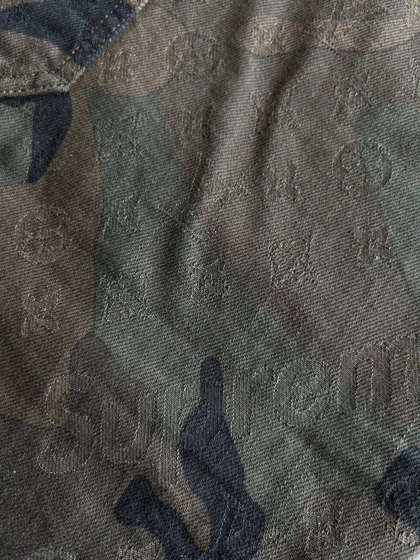 Louis Vuitton Supreme Camouflage Monogram Carpenter Jeans