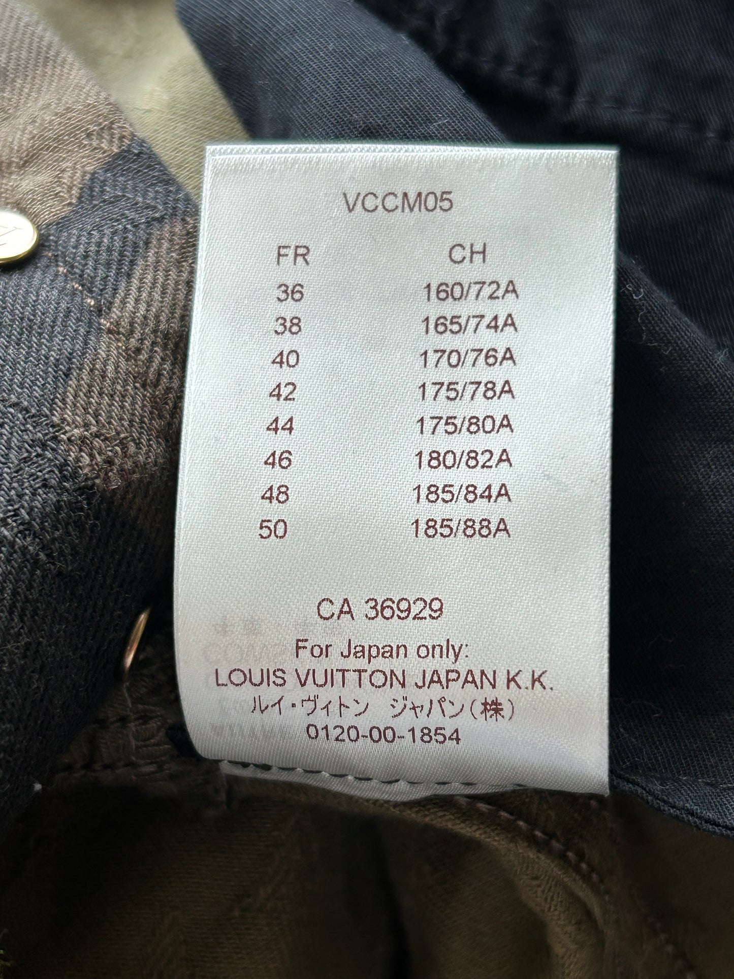 Louis Vuitton Supreme Camouflage Monogram Carpenter Jeans