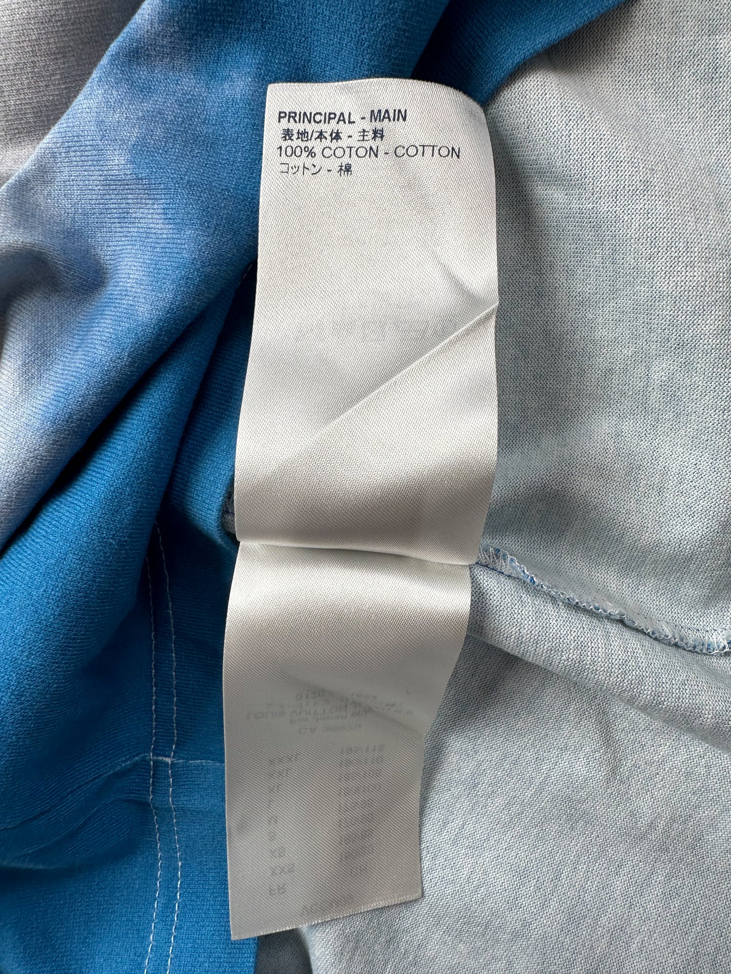 Louis Vuitton Blue & White Cloud Logo T-Shirt