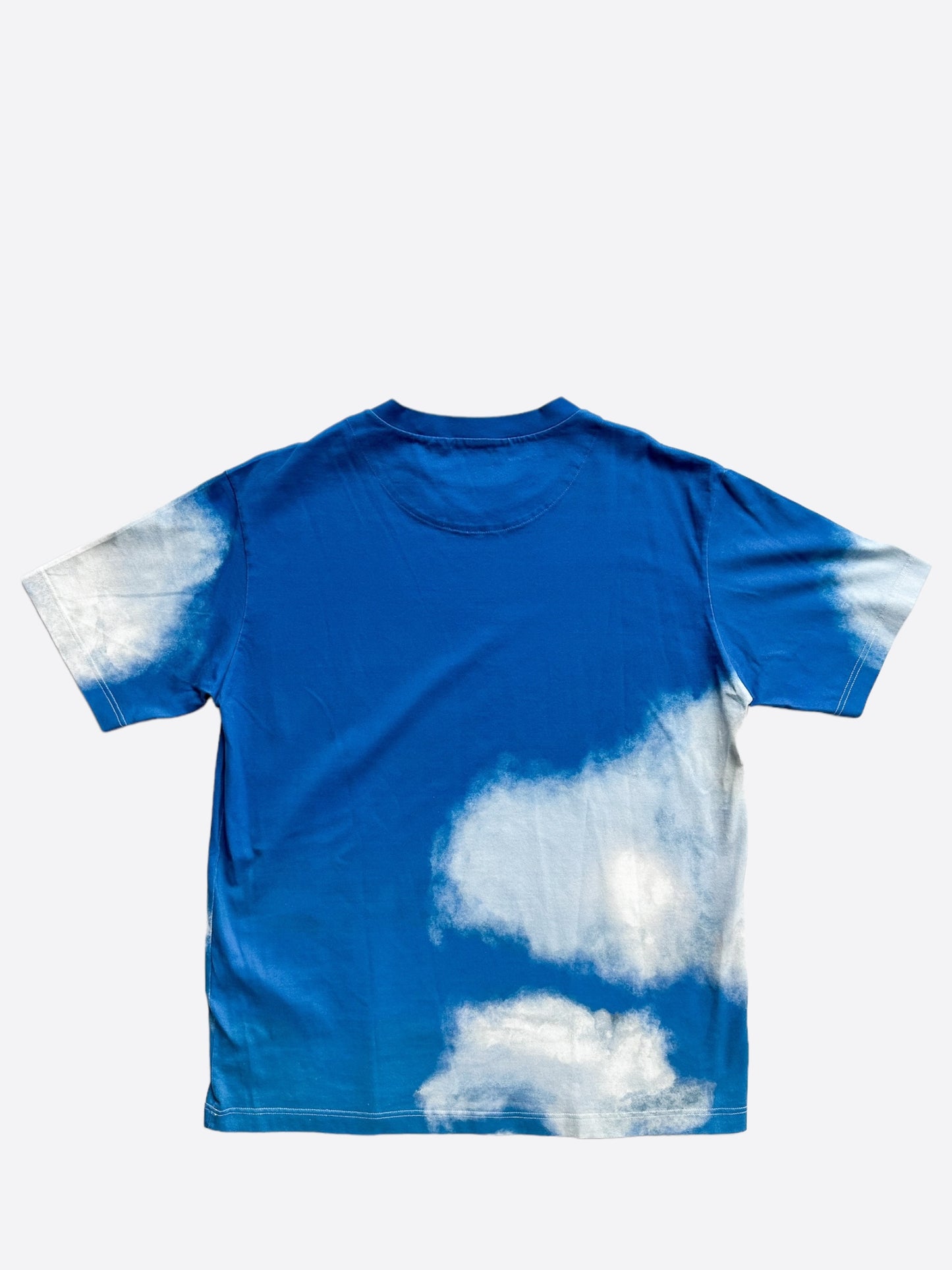 Louis Vuitton Blue & White Cloud Logo T-Shirt