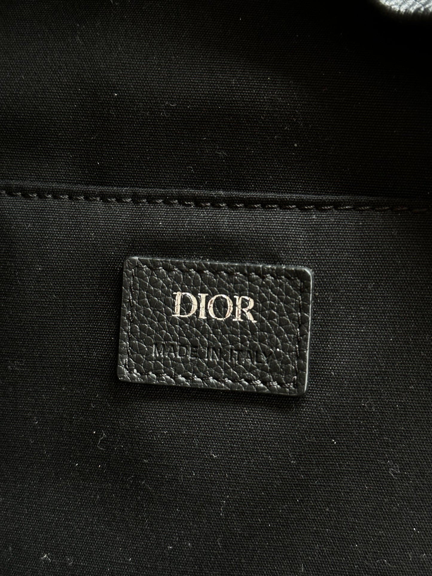 Dior Black Oblique Rider Backpack