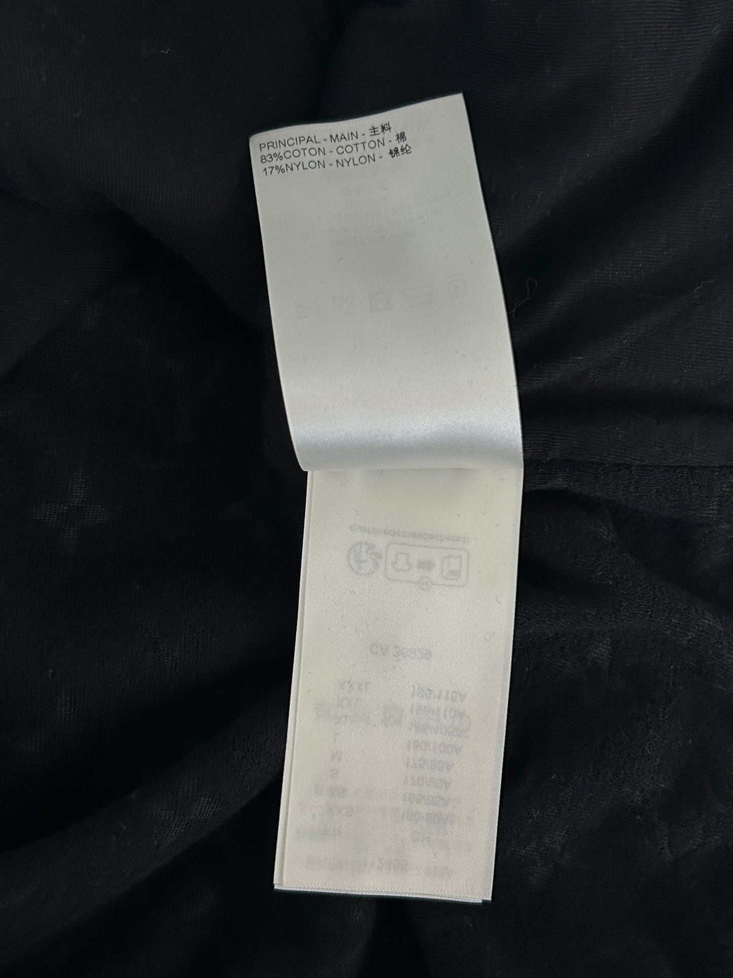 Louis Vuitton Black Monogram Towel Zip Up Hoodie