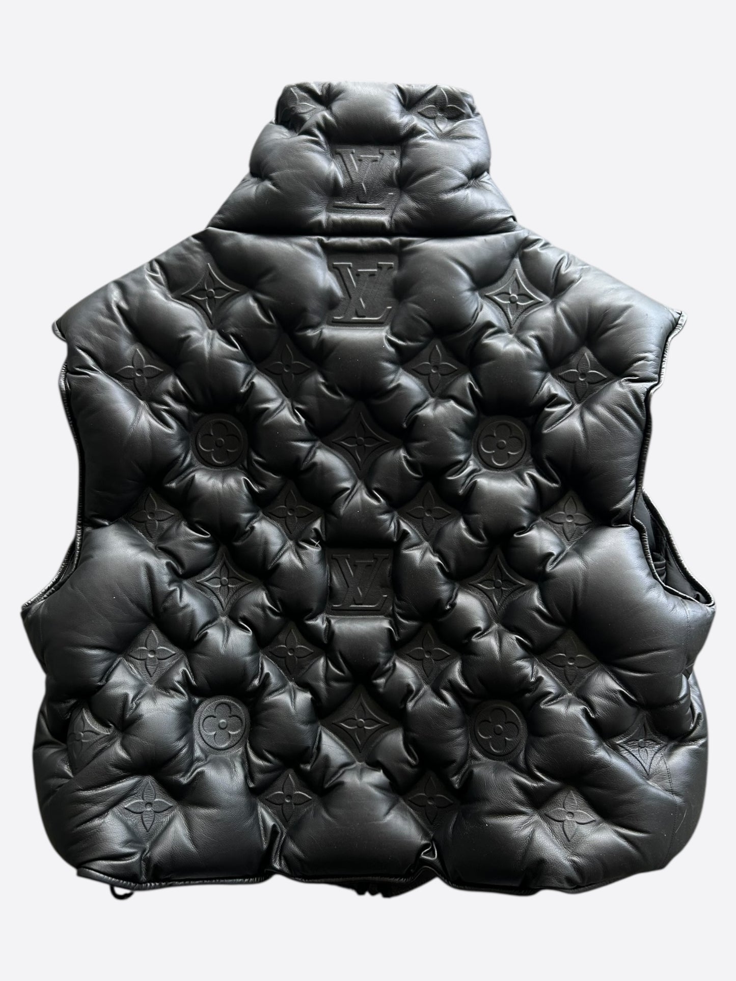 Louis Vuitton Black Monogram Boyhood Puffer Vest