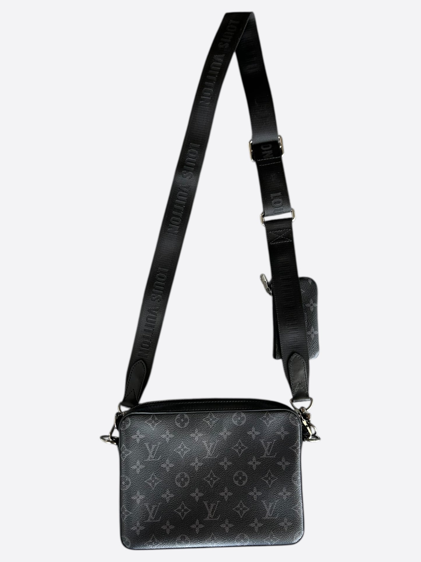Louis Vuitton Reverse Monogram Eclipse Trio Messenger Bag