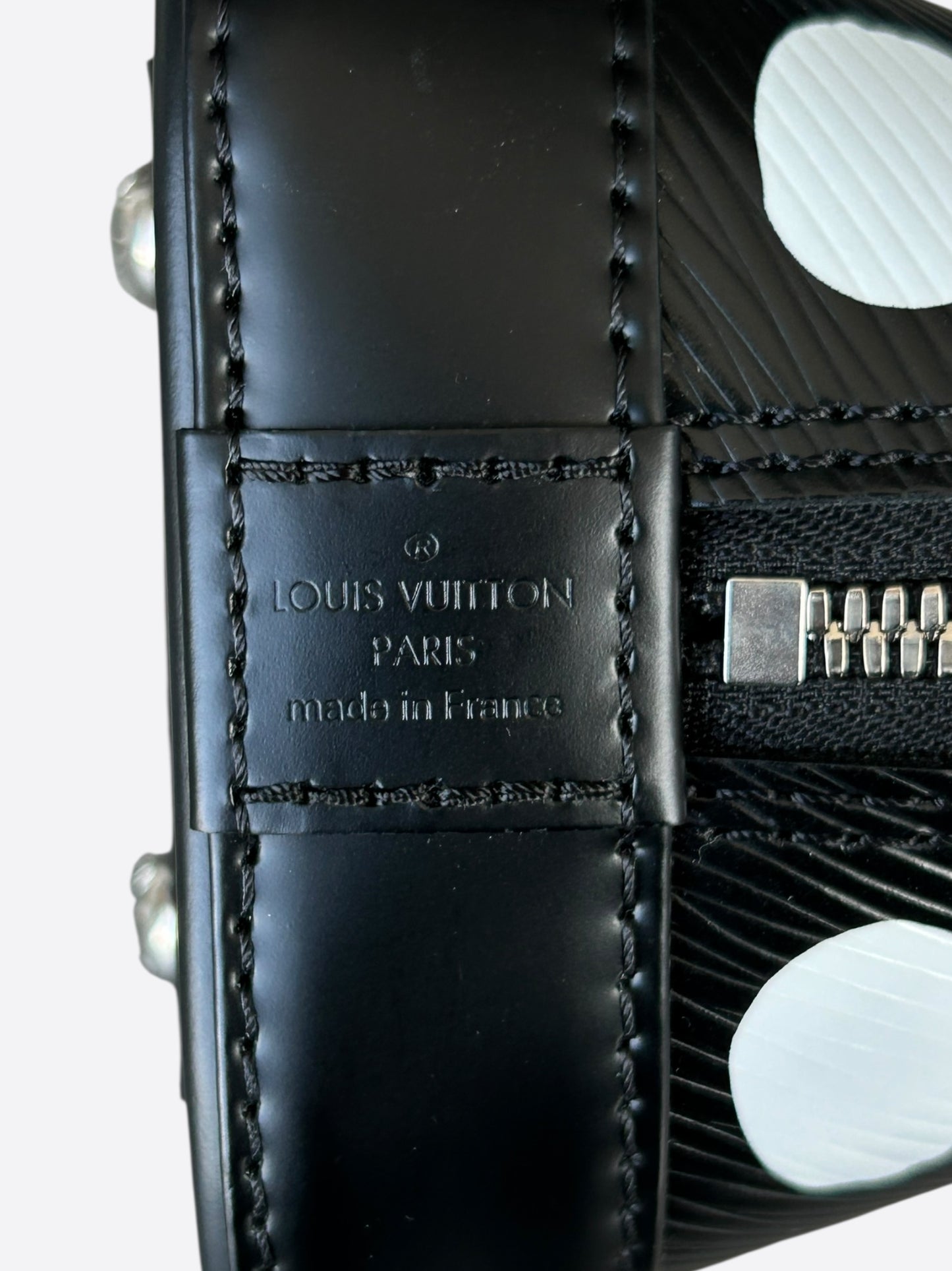 Louis Vuitton Yayoi Kusama Black & White Polka Dot Alma BB