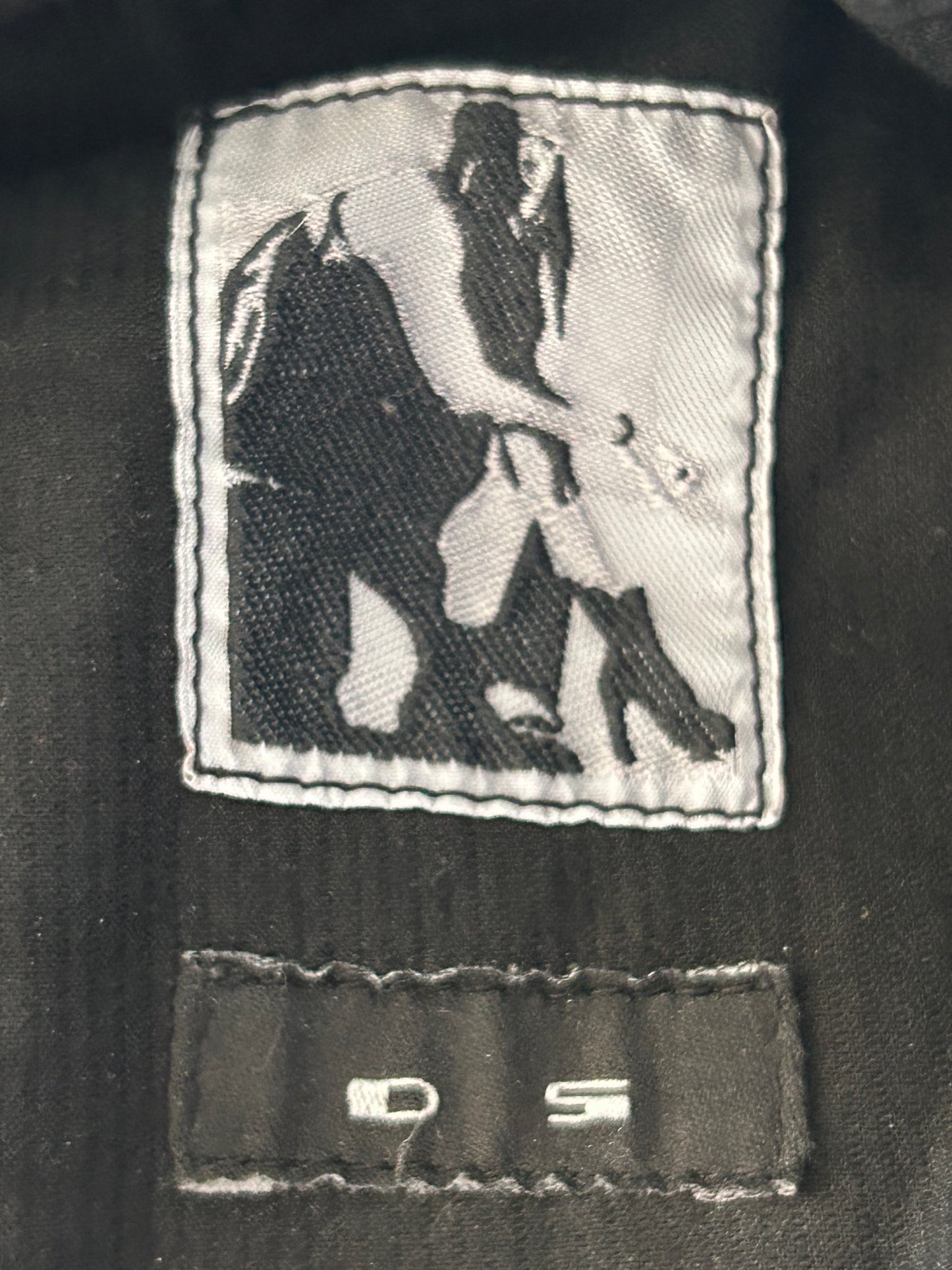 Rick Owens Black Creatch Cargo Pants