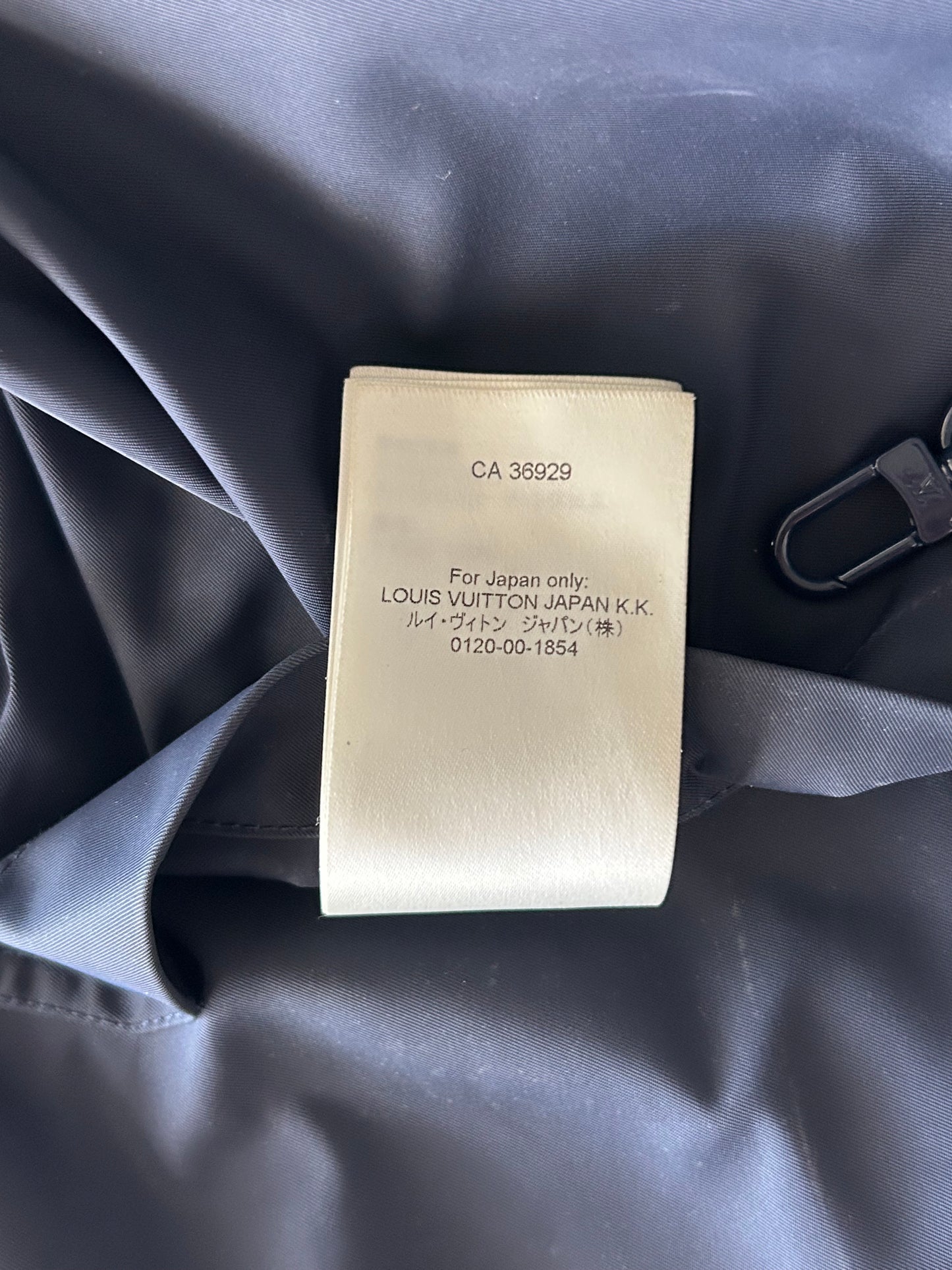 Louis Vuitton Navy Monogram Reversible Windbreaker