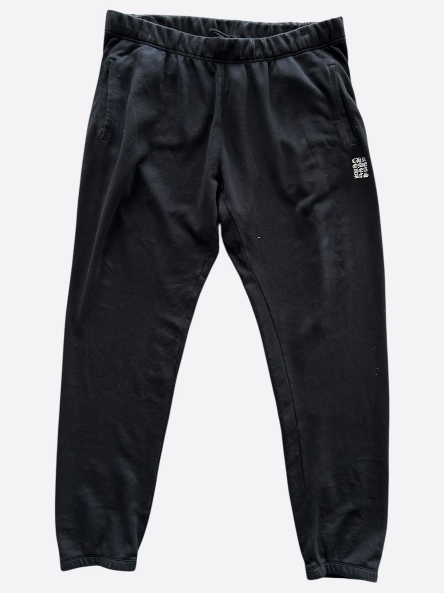 Chrome Hearts Black & White Embroidered Sweatpants