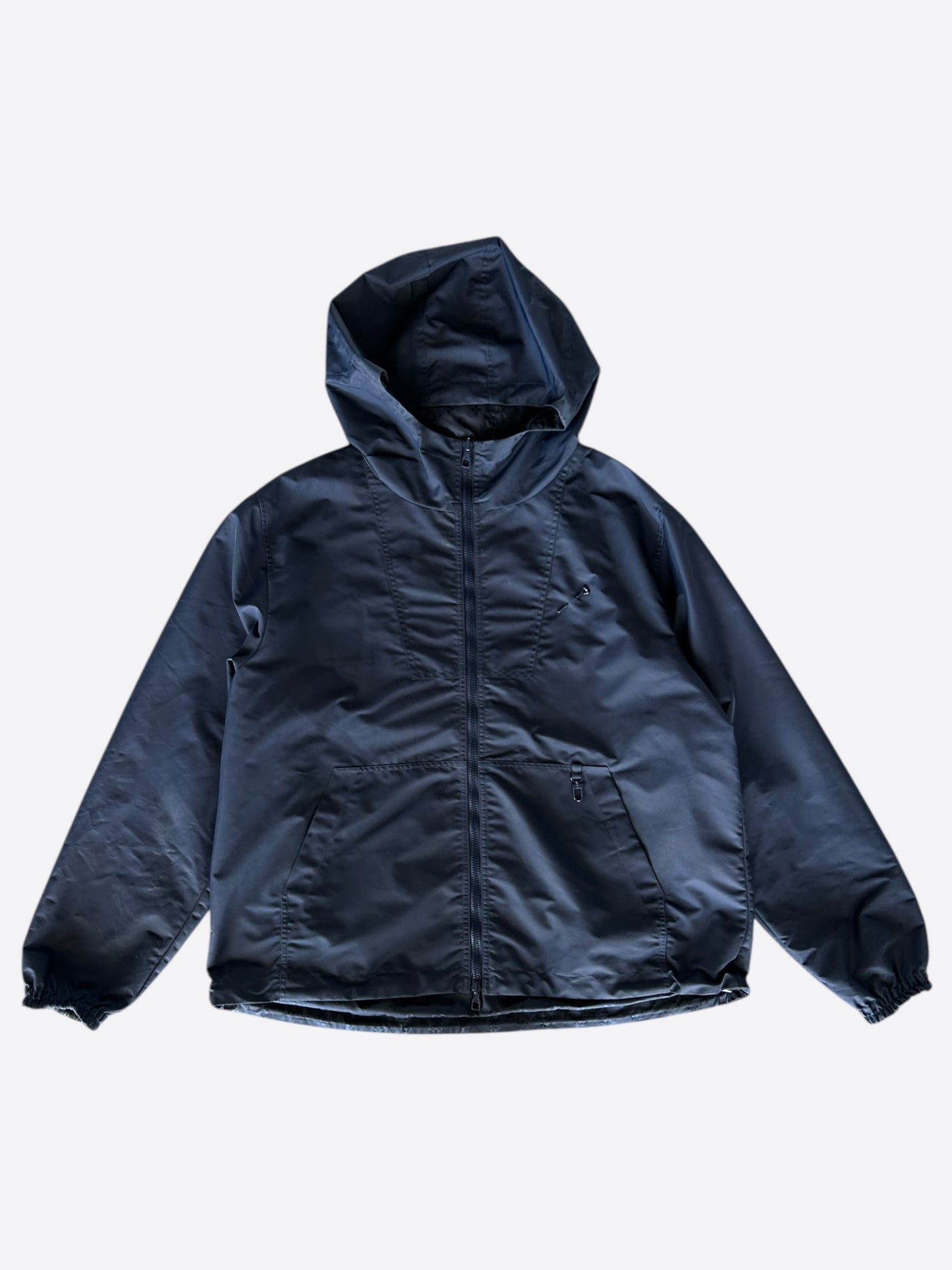 Louis Vuitton Navy Monogram Reversible Windbreaker