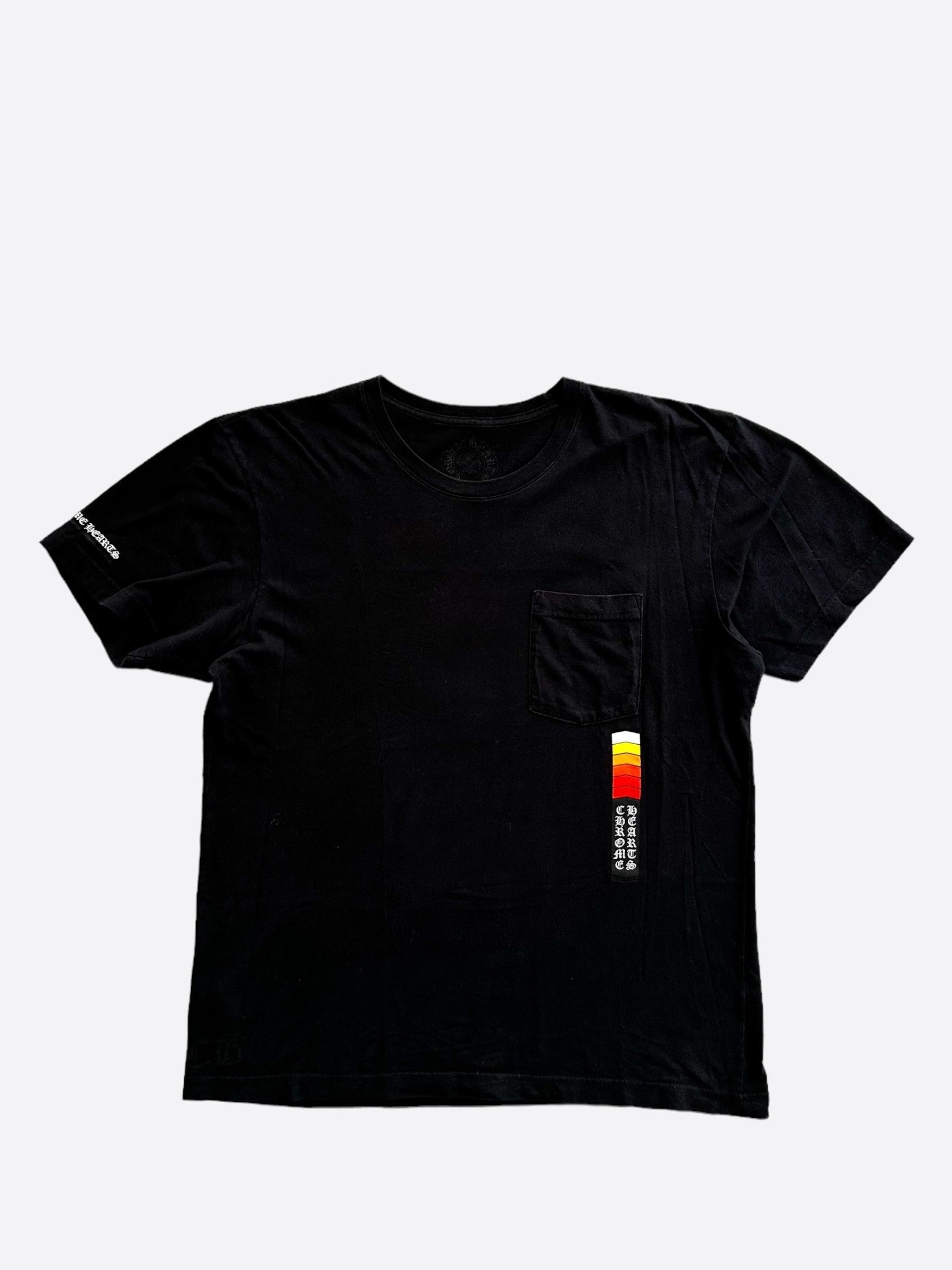 Chrome Hearts Black Racing Stripes T-Shirt – Savonches