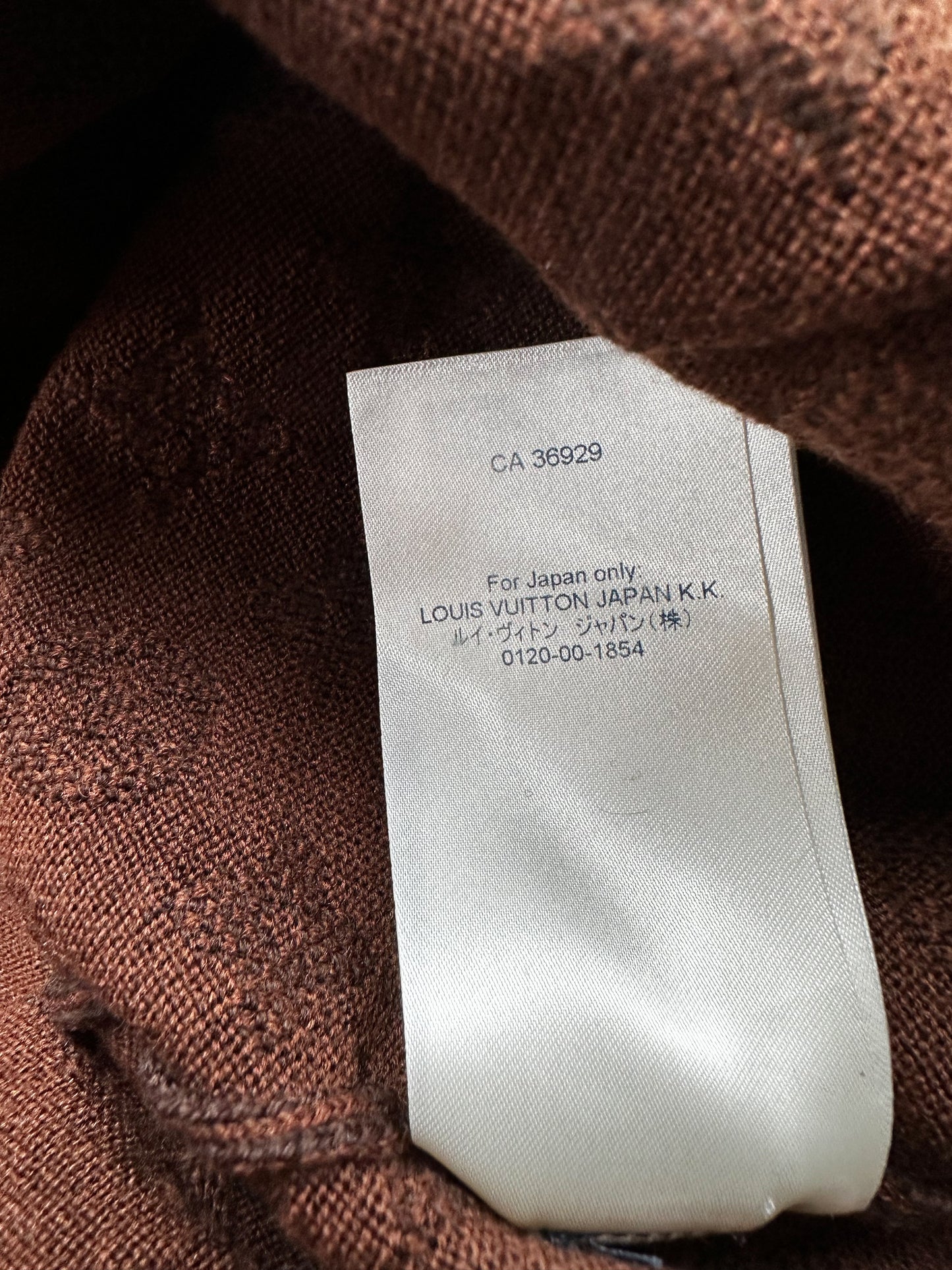 Louis Vuitton Brown Monogram Track Hoodie