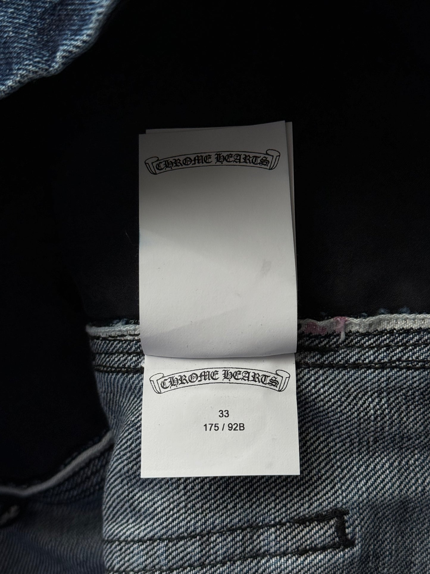 Chrome Hearts Blue Carpenter Shorts