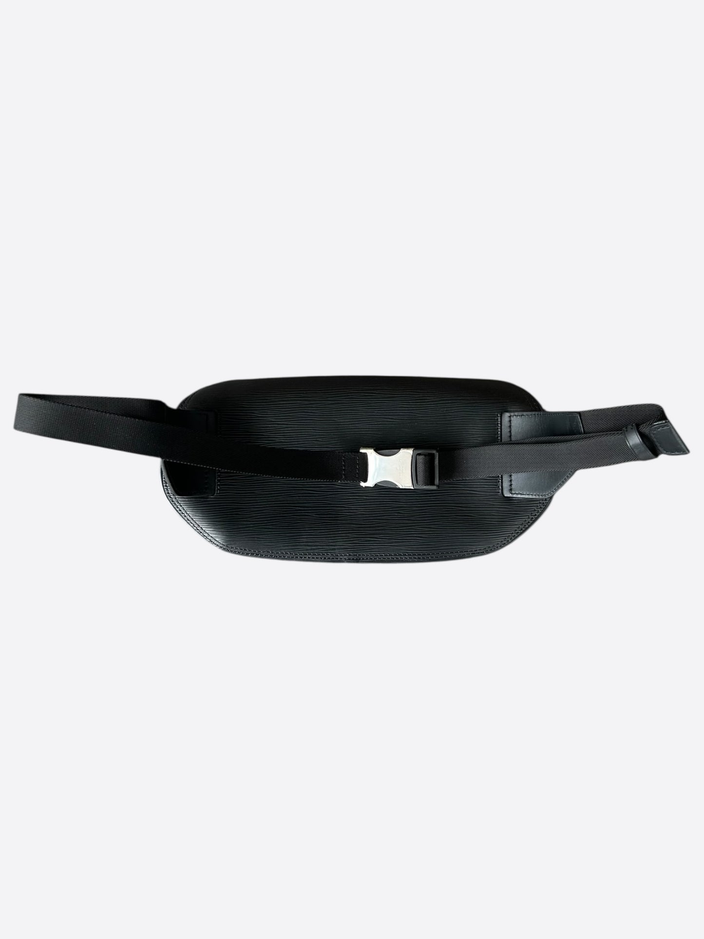 Louis Vuitton Black & Yellow Logo EPI Bumbag