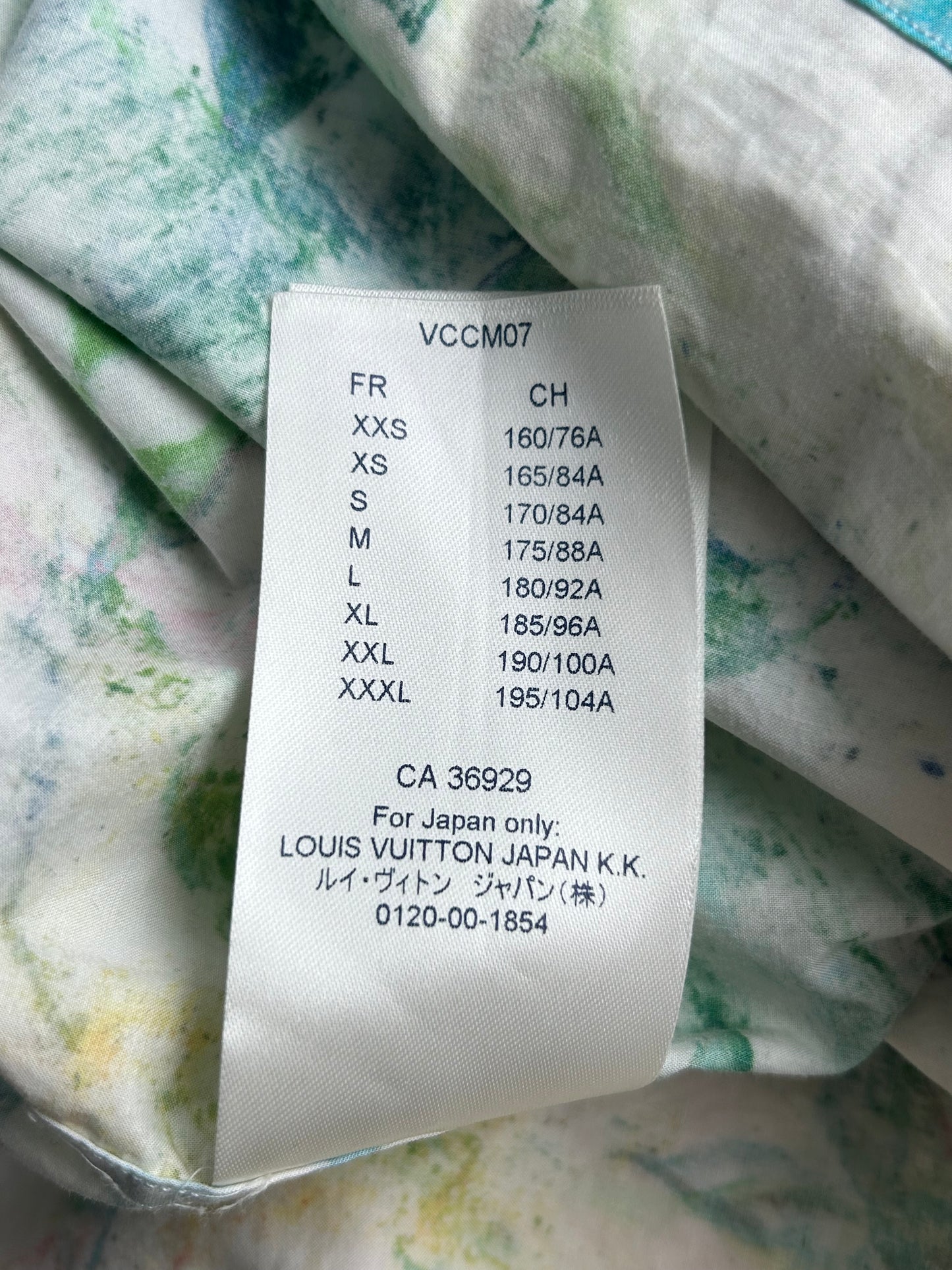 Louis Vuitton Multicolor Pastel Monogram Button Up Shirt