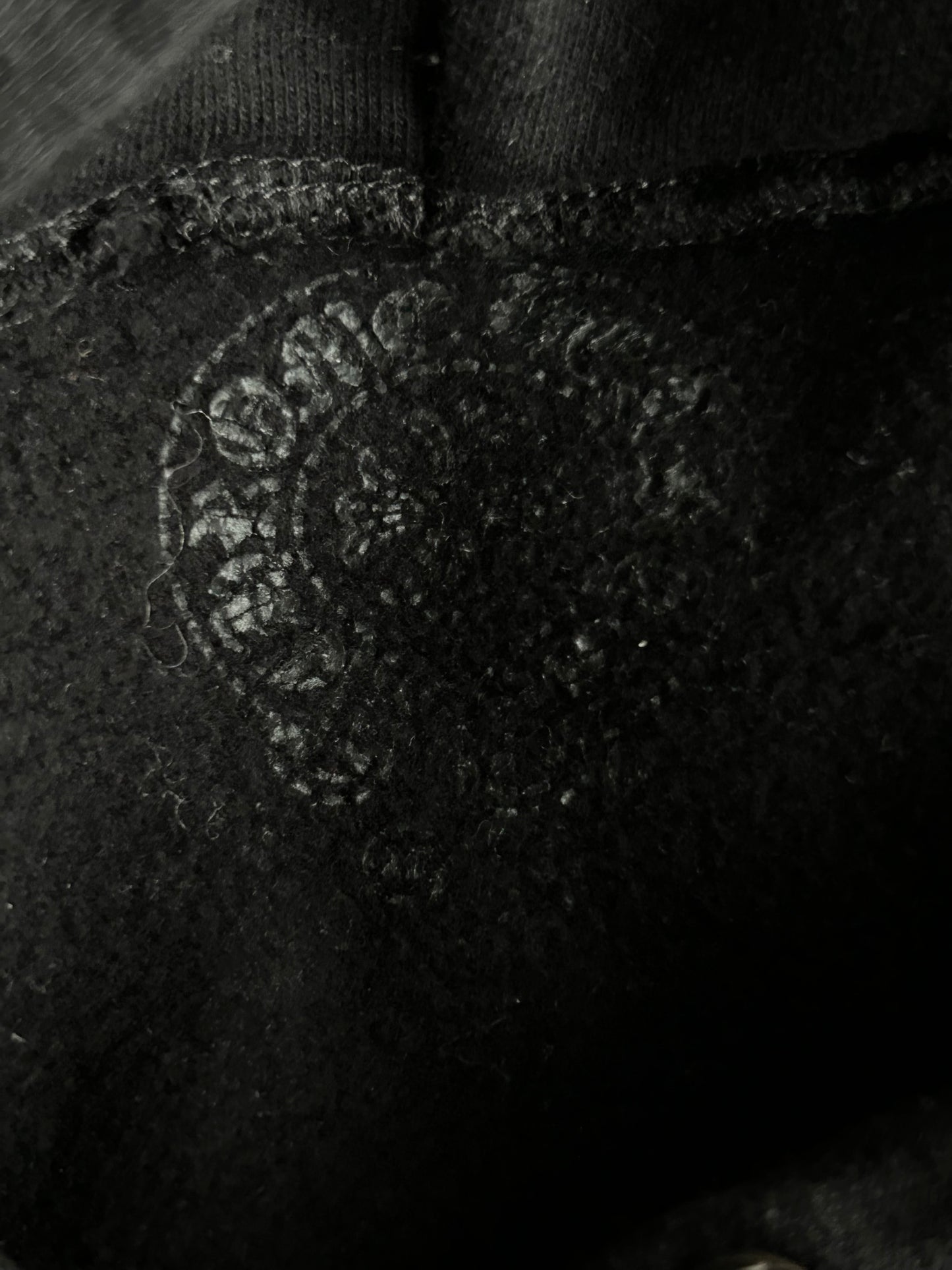 Chrome Hearts Matty Boy Black Title Hoodie
