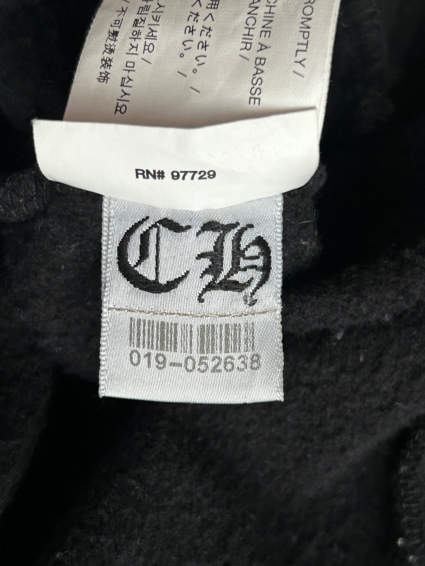 Chrome Hearts Matty Boy Black Title Hoodie
