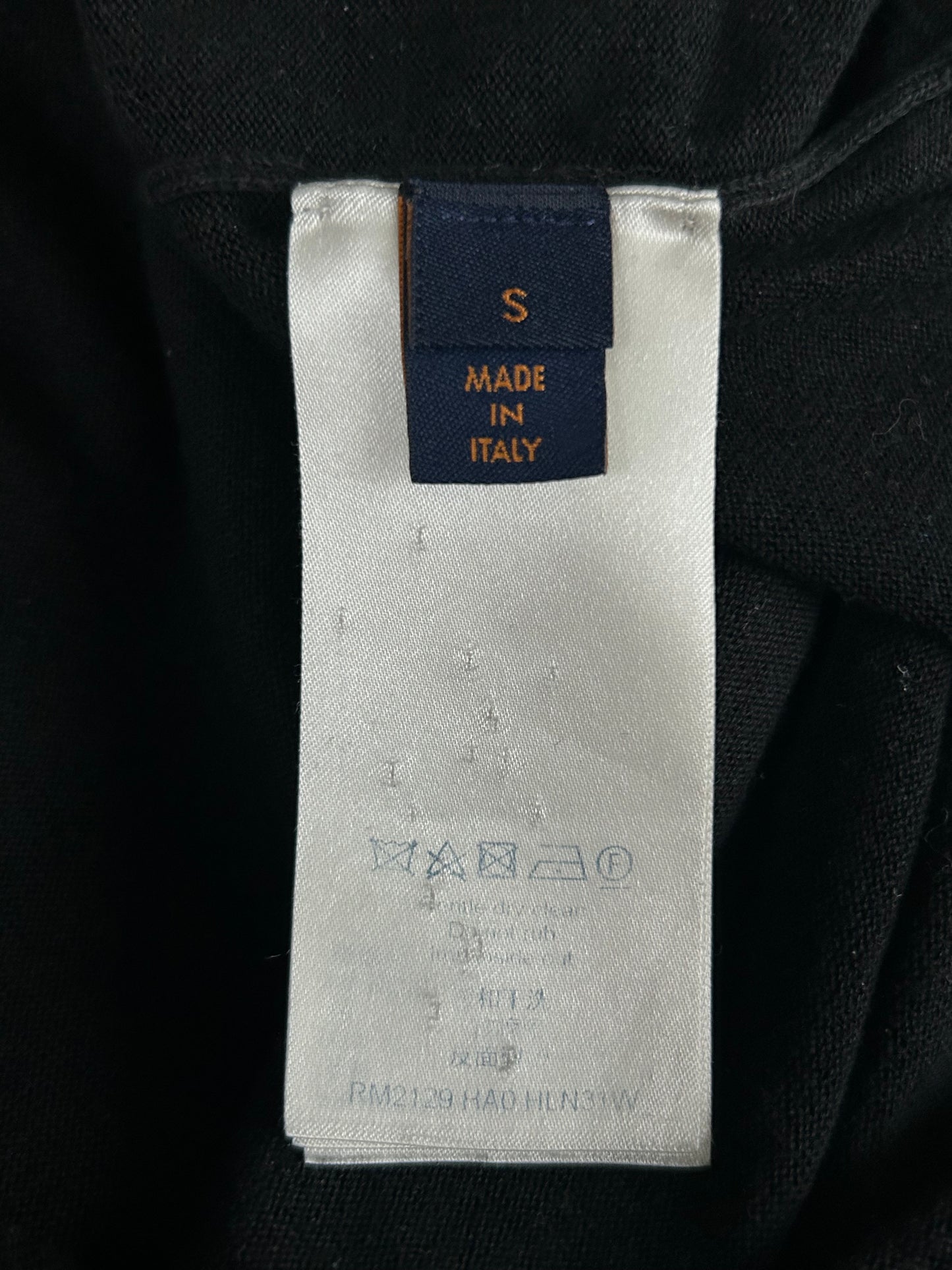 Louis Vuitton Black & White Maison Intarsia T-Shirt