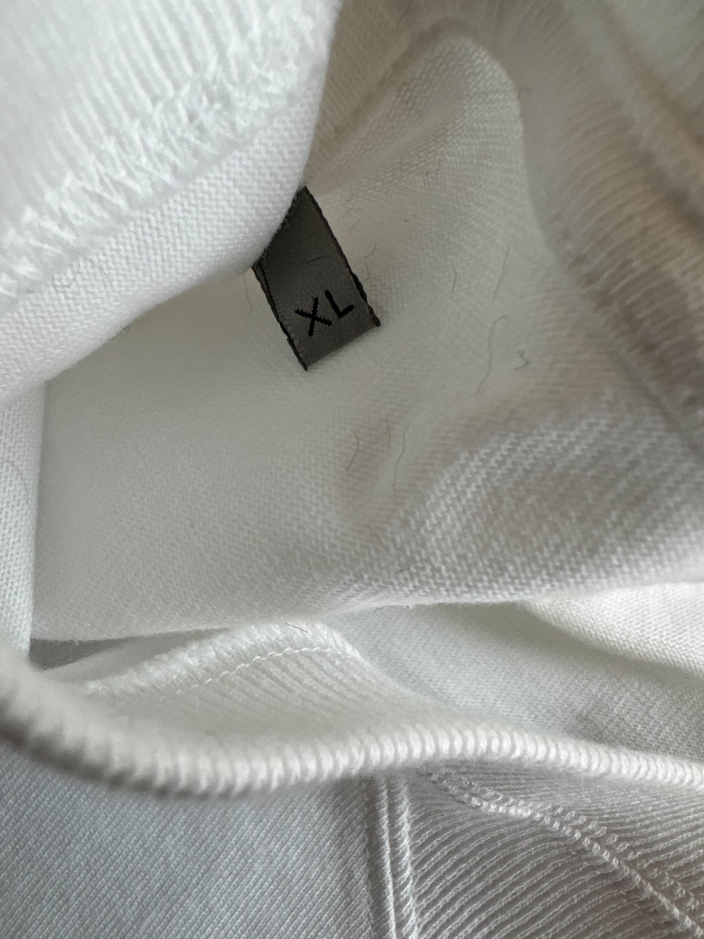 Dior Judy Blame White & Black Pin Embroidered Logo T-Shirt