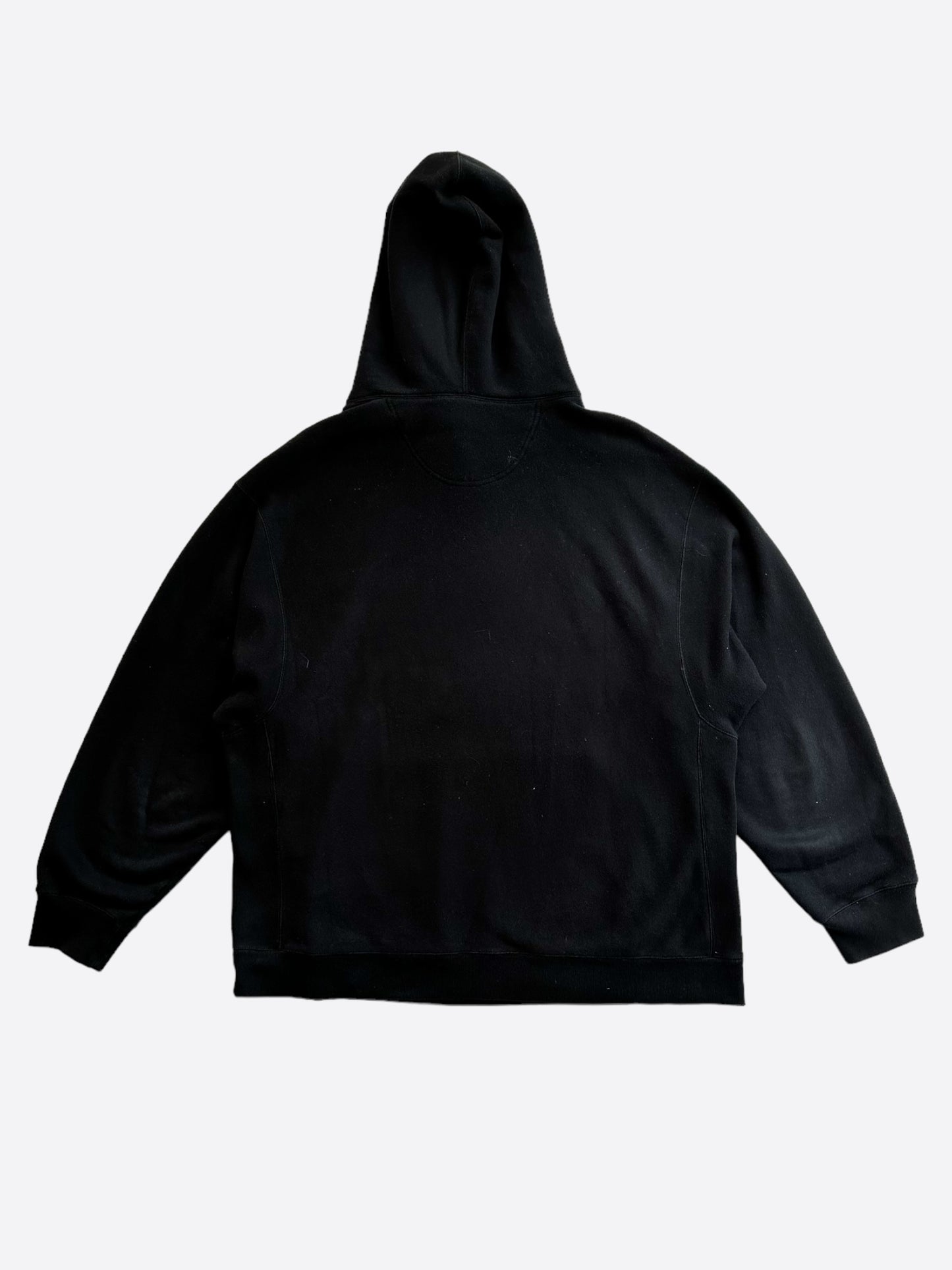 Gucci Black Tennis Embroidered Logo Hoodie