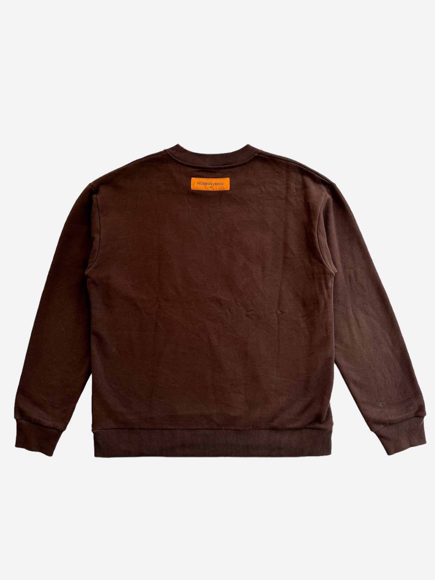 Louis Vuitton Brown Tuffetage Logo Sweater