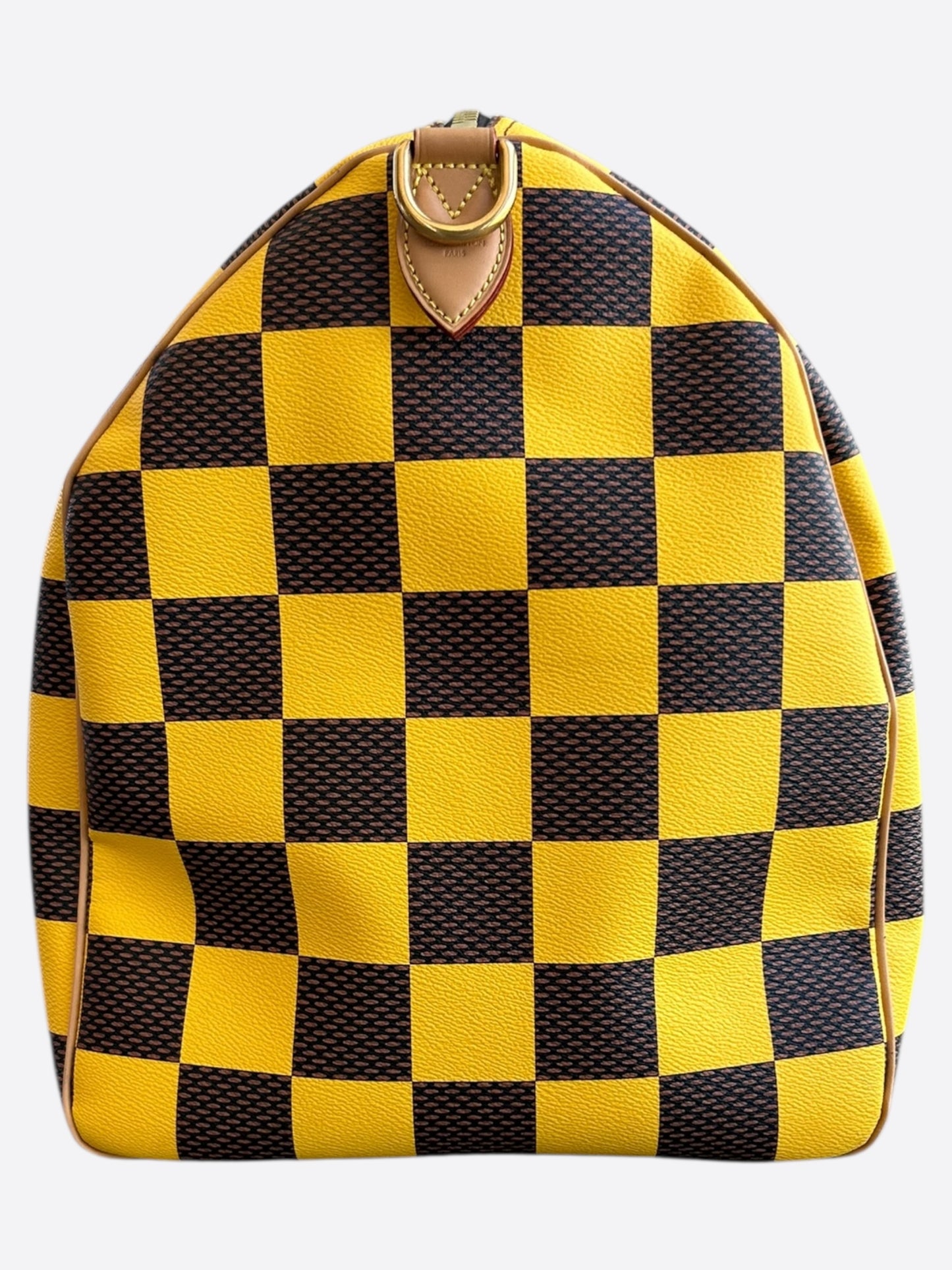 Louis Vuitton Brown & Yellow Damier Pop Speedy 50