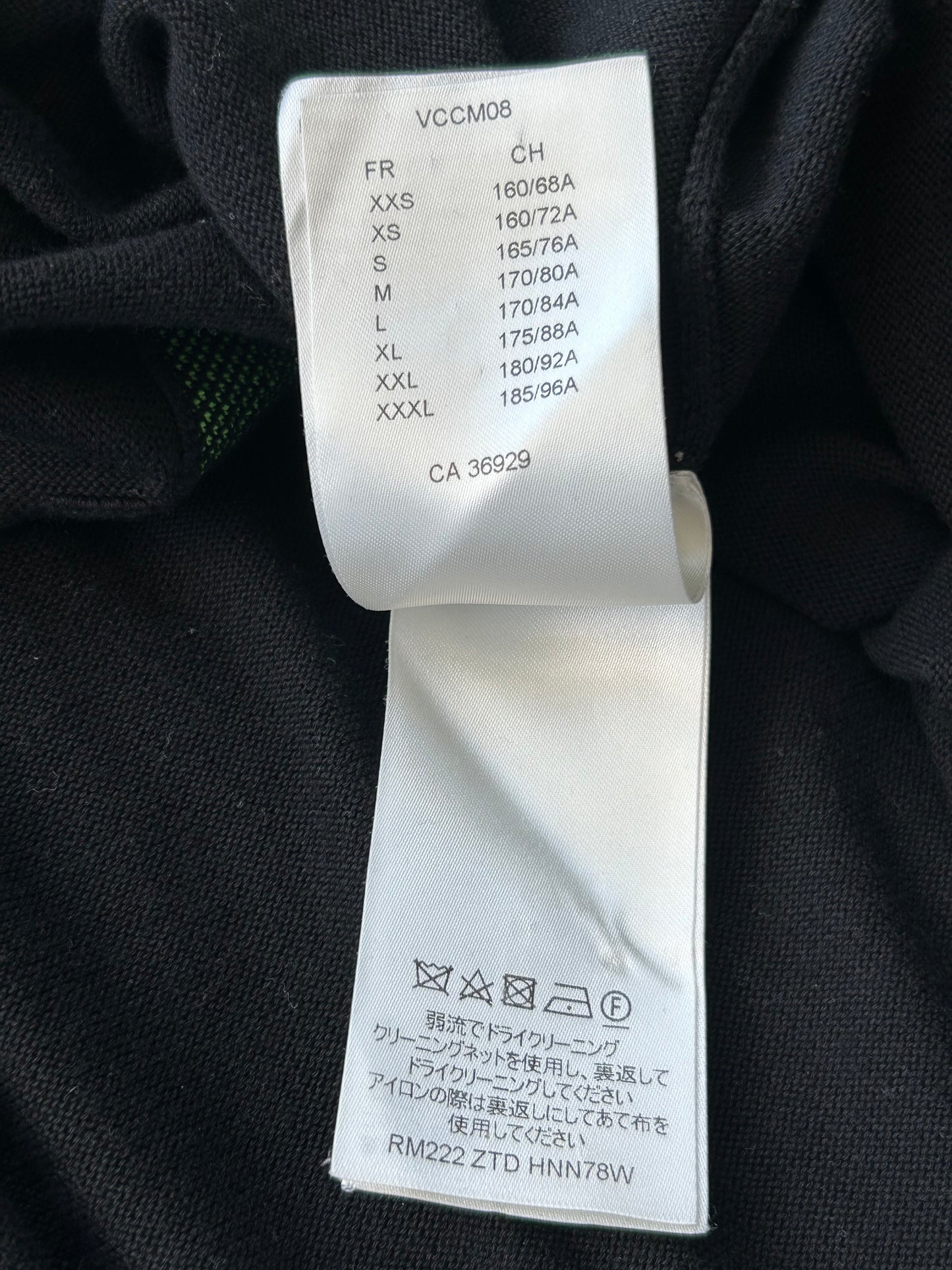 Louis Vuitton Black & Green 1854 Intarsia T-Shirt