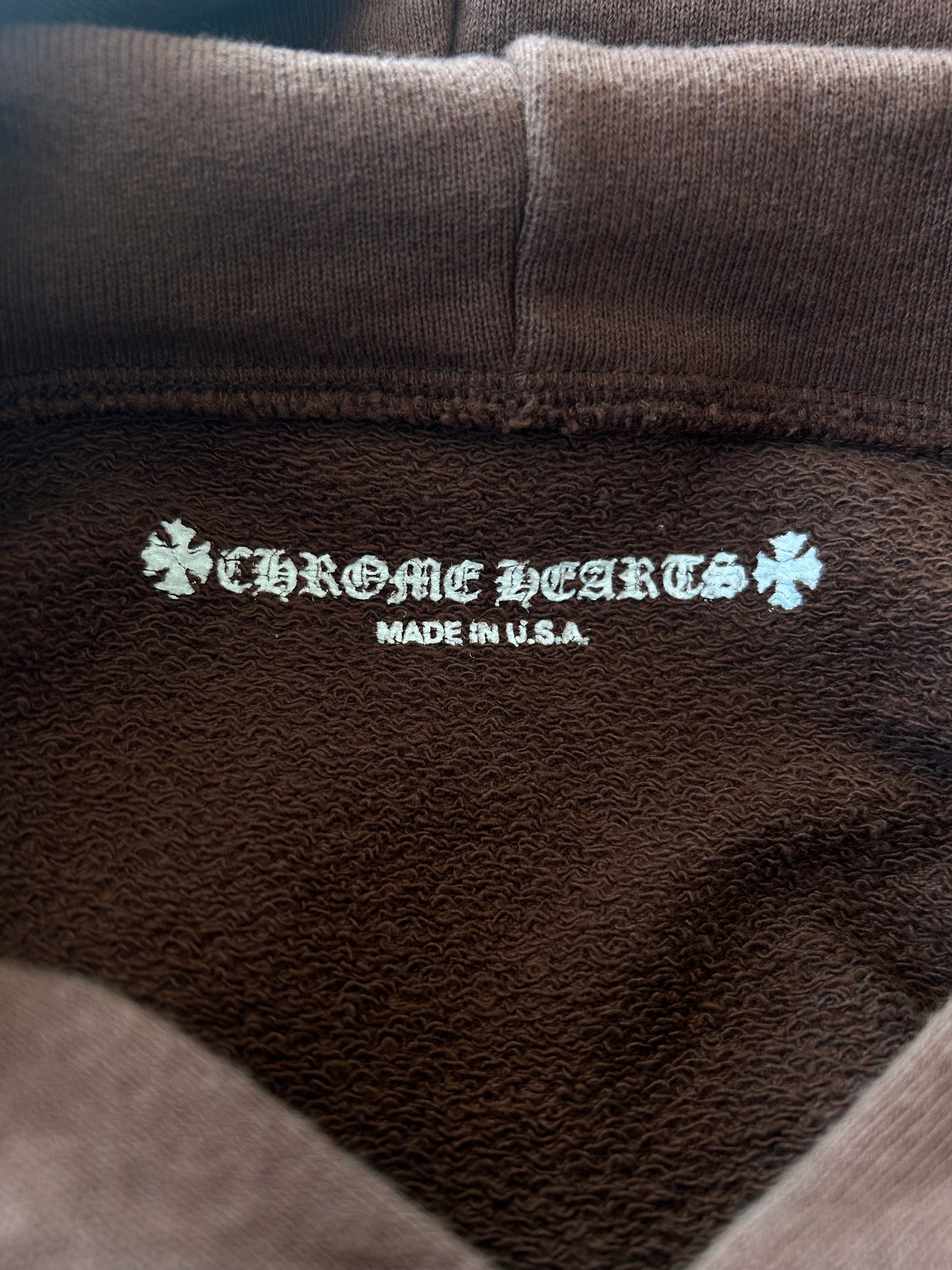 Chrome Hearts Matty Boy Brown Structure Hoodie