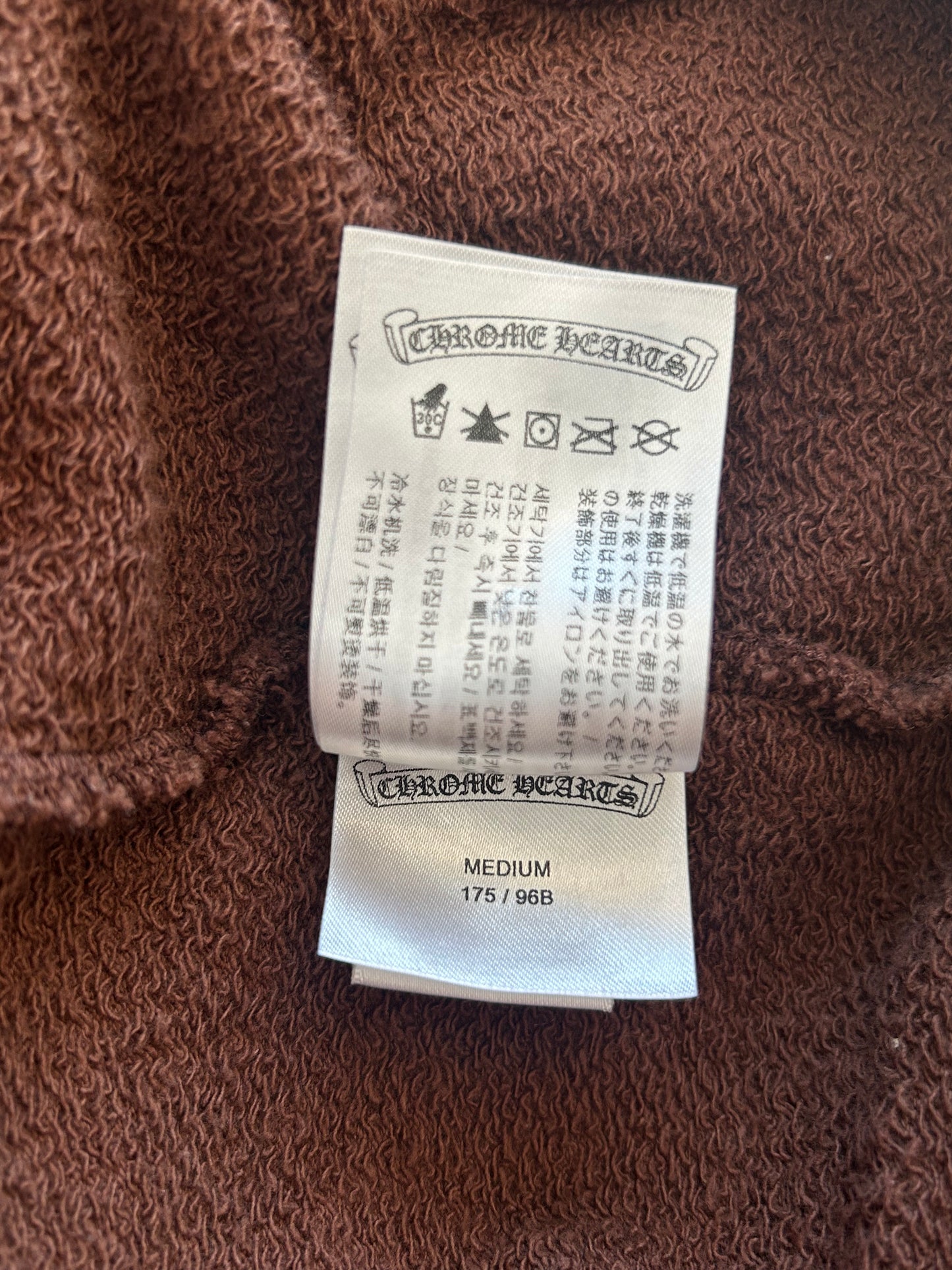 Chrome Hearts Matty Boy Brown Structure Hoodie