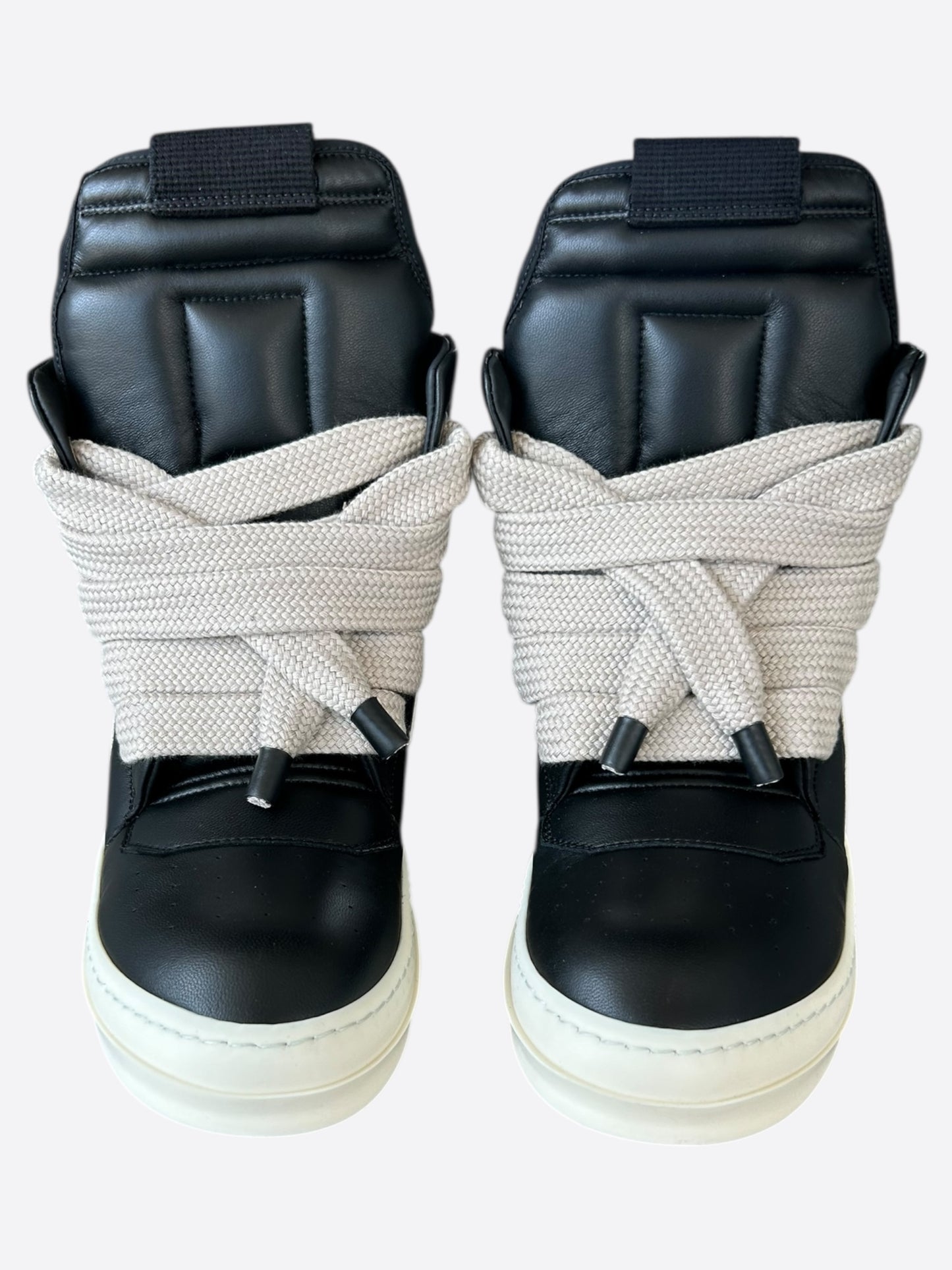 Rick Owens Black & White Jumbo Geobaskets