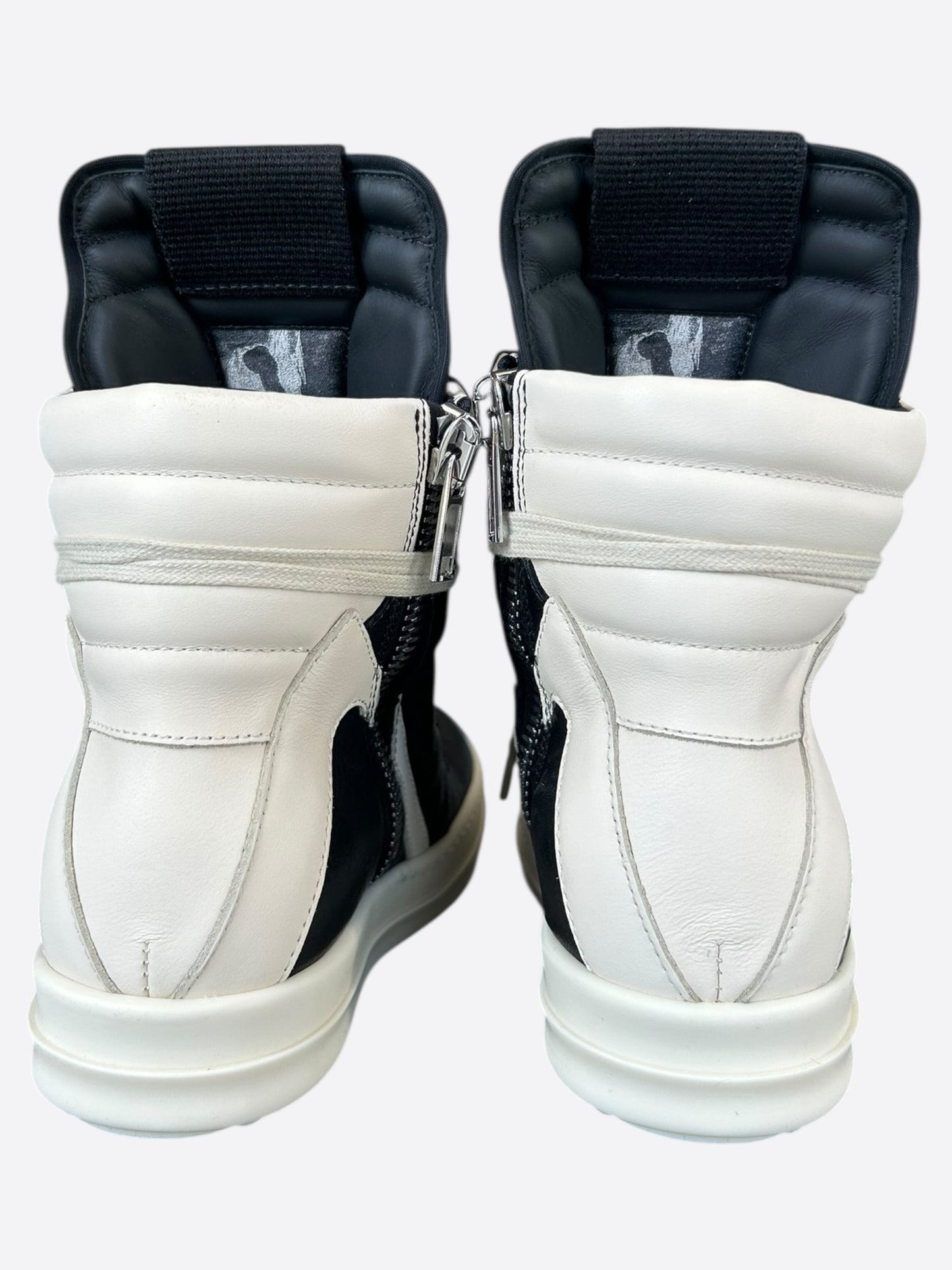Rick Owens Black & White Women's Geobaskets