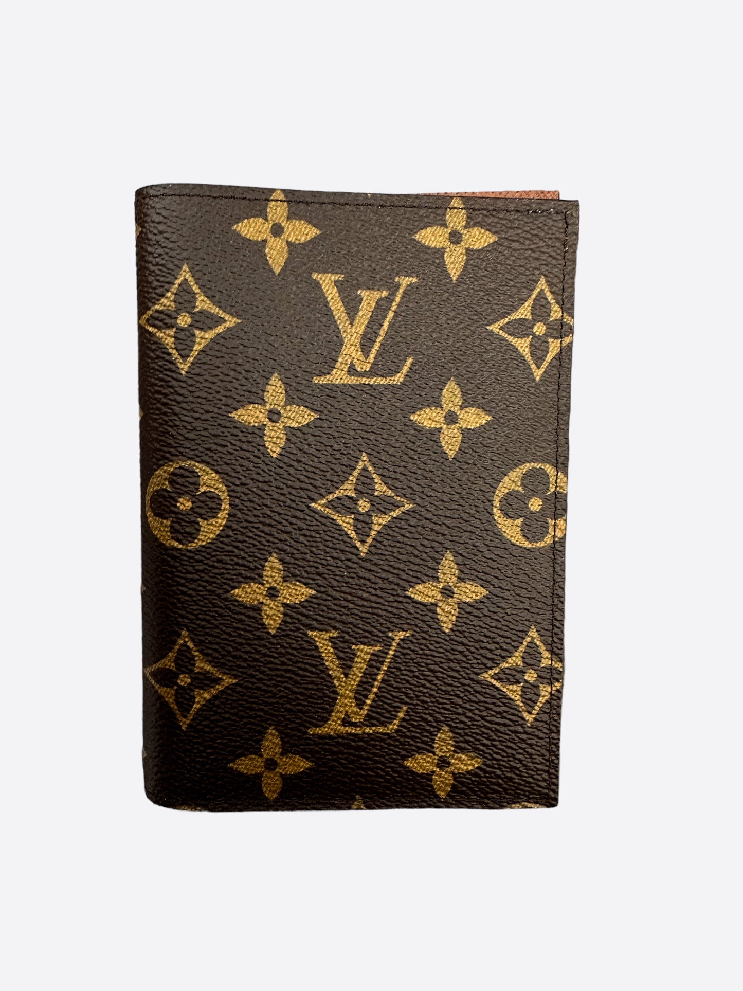 Louis Vuitton Brown Monogram Passport Cover