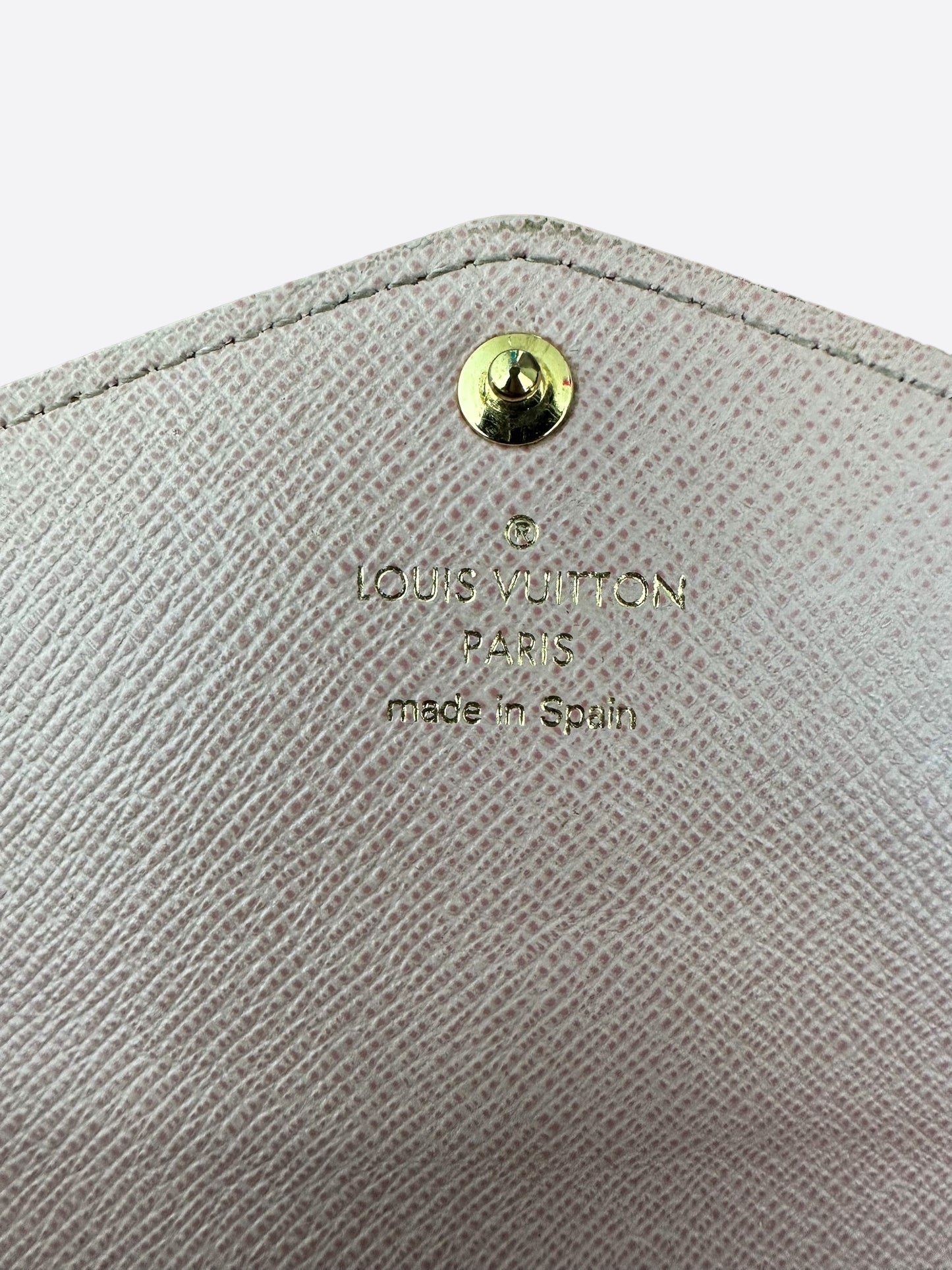 Louis Vuitton Damier Ebene Sarah Wallet
