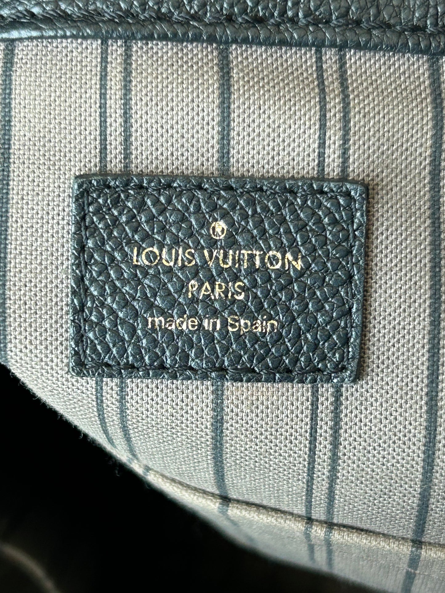 Louis Vuitton Navy Monogram Empreinte Artsy Handbag