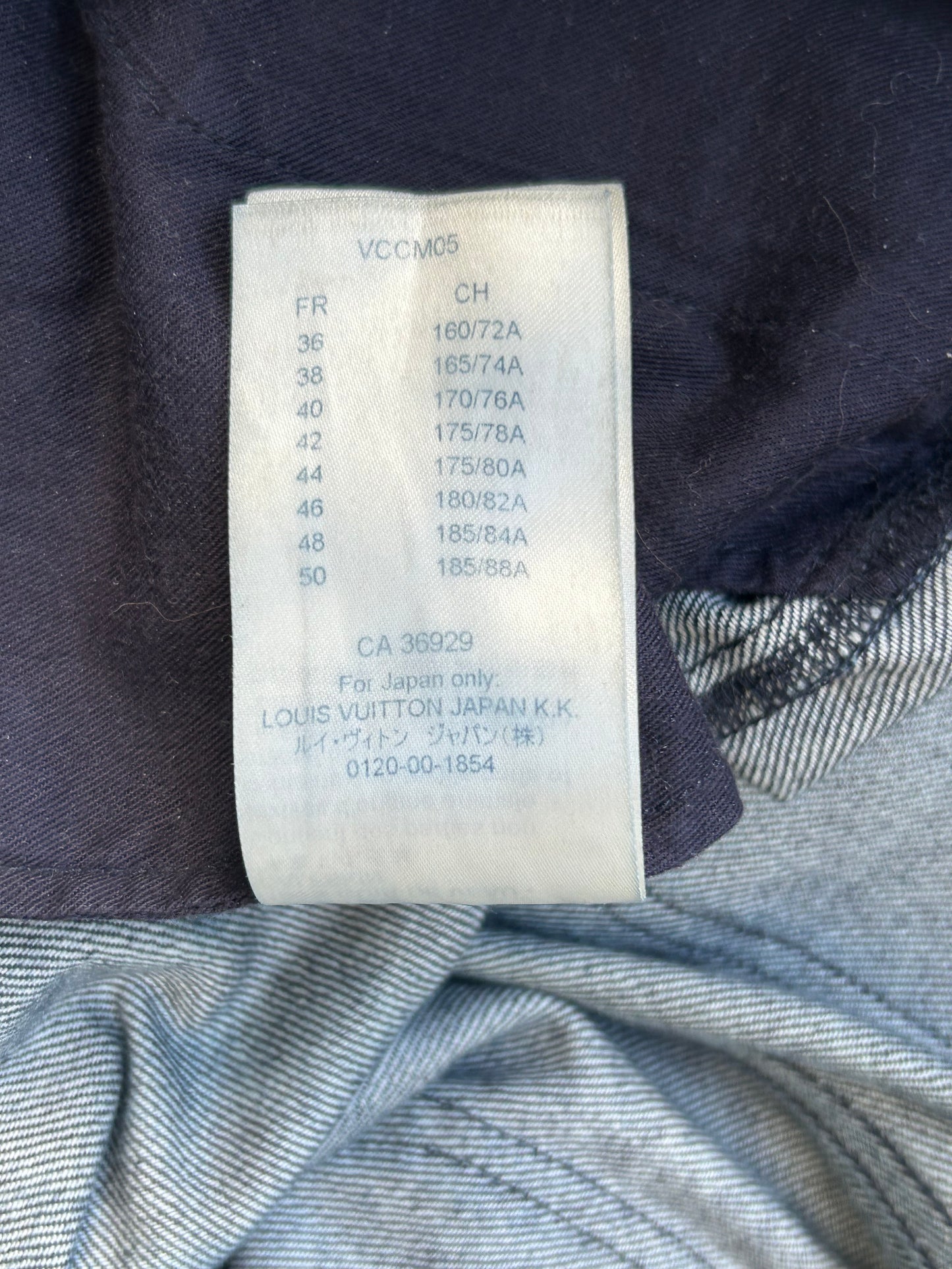 Louis Vuitton Dark Blue Galaxy Monogram Jeans