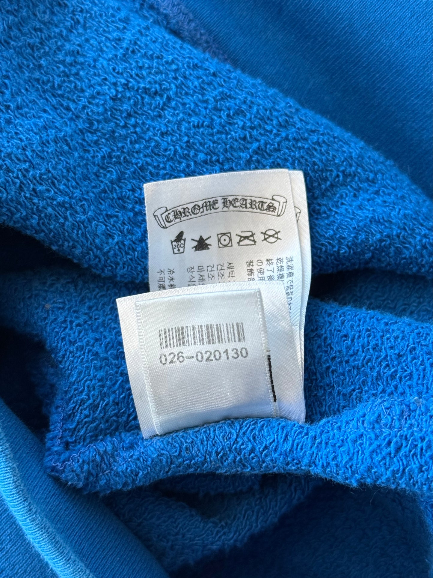 Chrome Hearts Matty Boy Blue Space Hoodie
