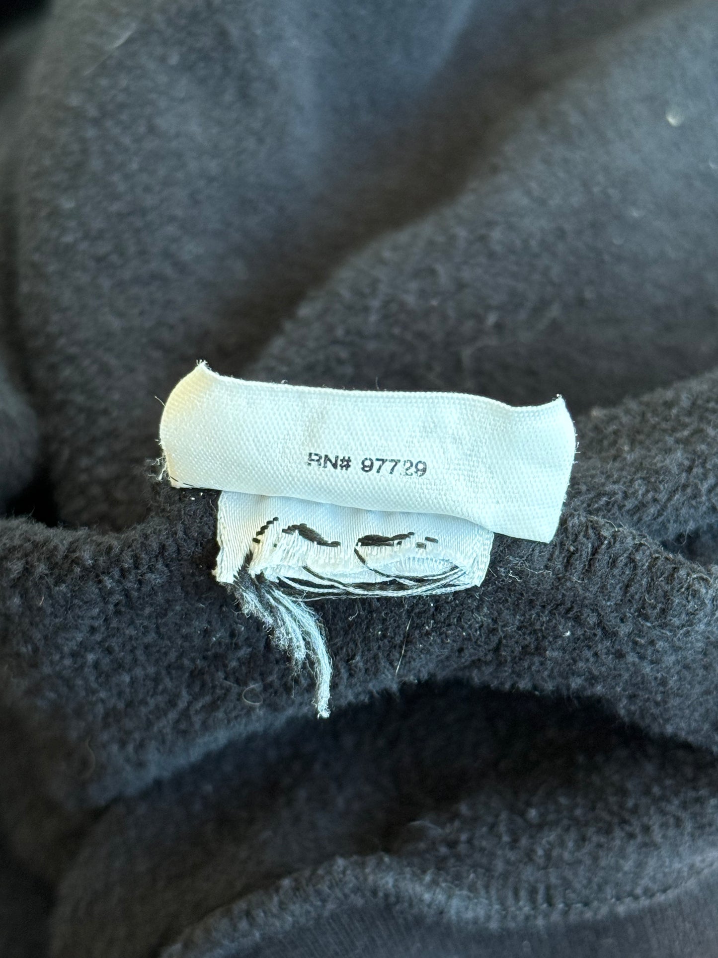 Chrome Hearts Black & White Eyechart Zip Up Hoodie