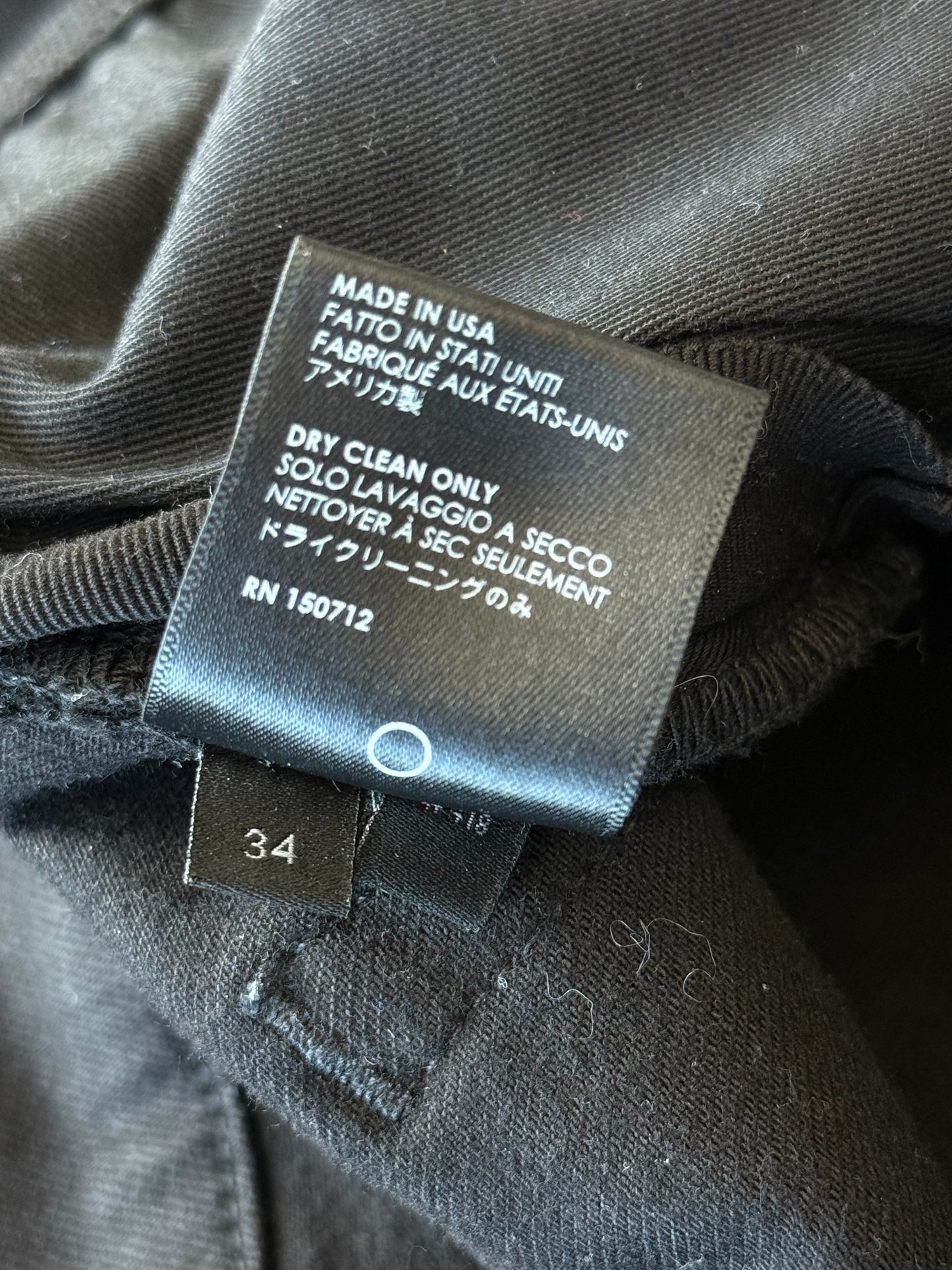 Amiri Black Patch MX1 Jeans