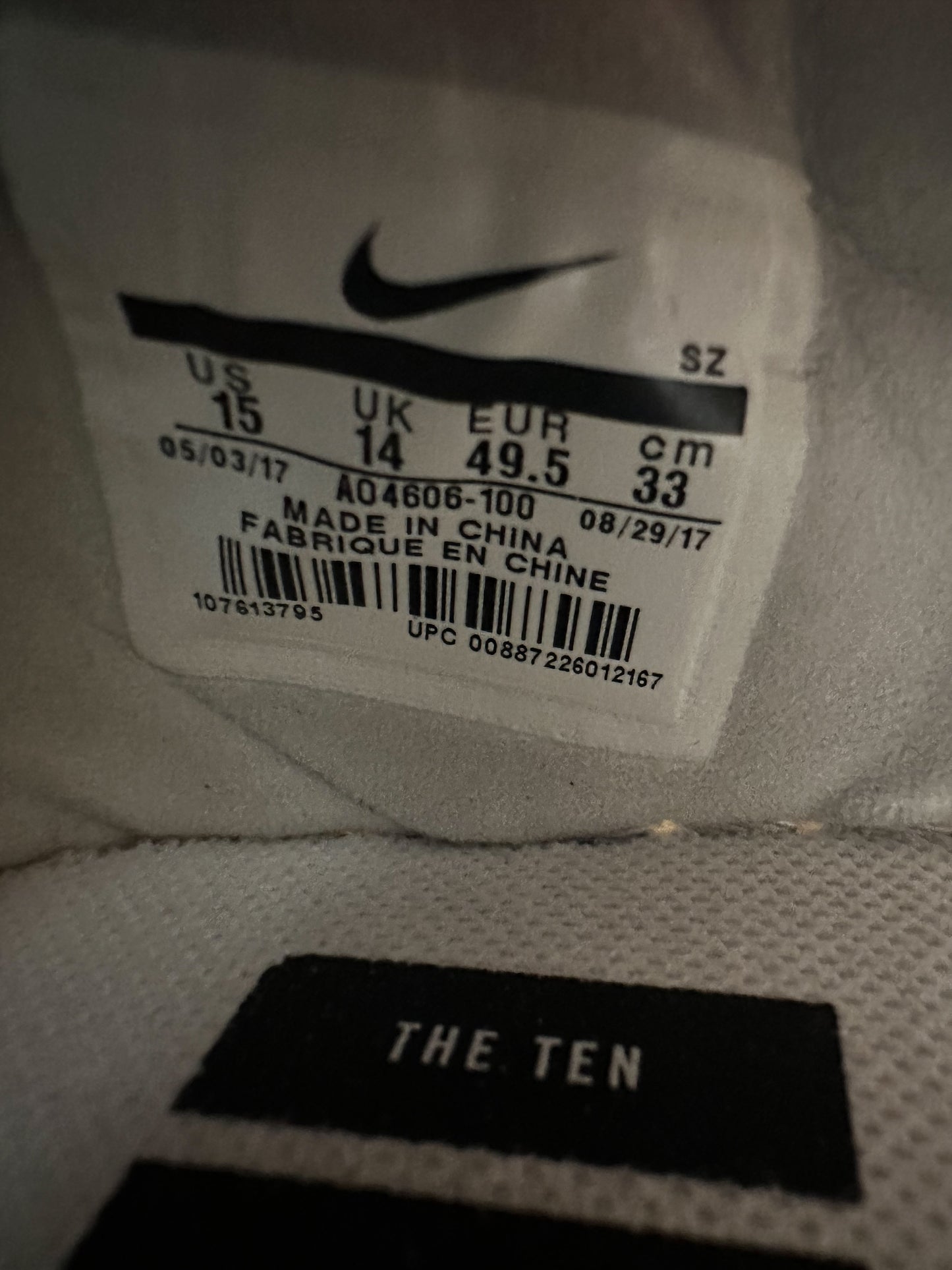 Nike Off-White White Air Force 1 Sneakers