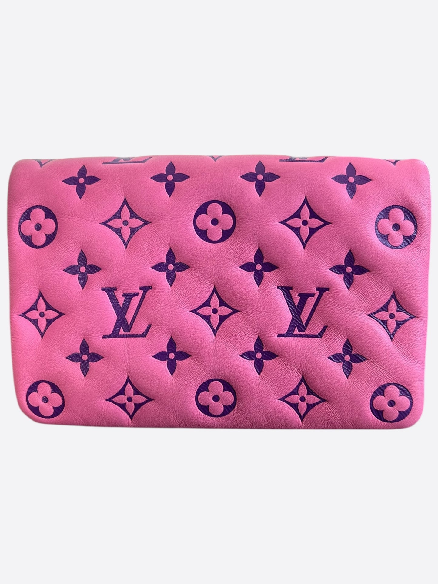 Louis Vuitton Pink & Purple Monogram Pochette Coussin