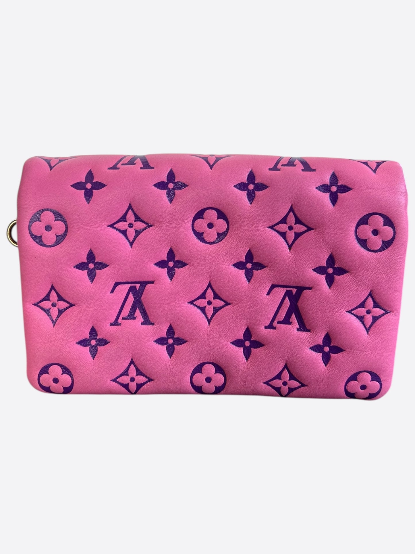 Louis Vuitton Pink & Purple Monogram Pochette Coussin