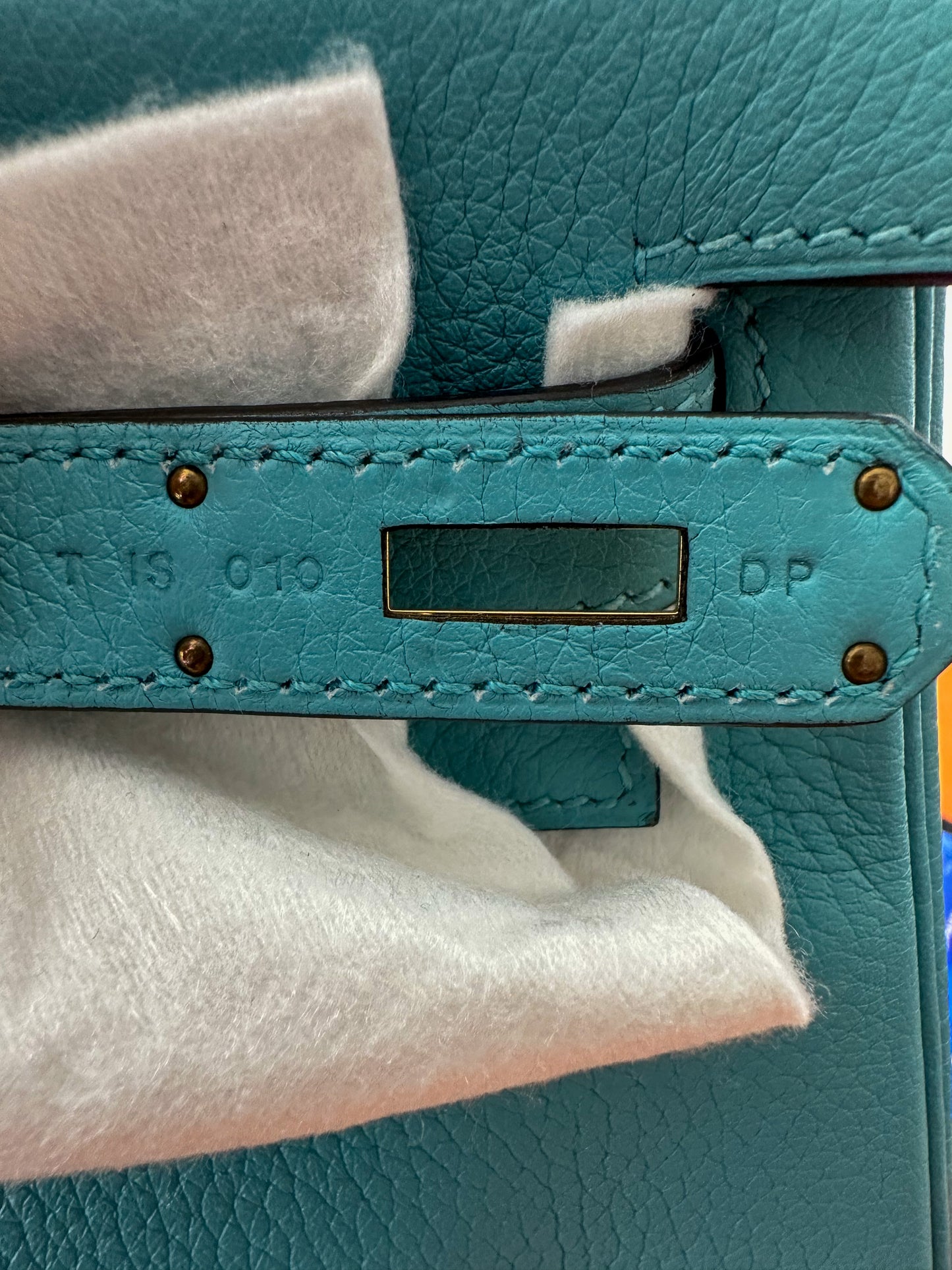 Hermès Tiffany Blue Togo leather Kelly 28