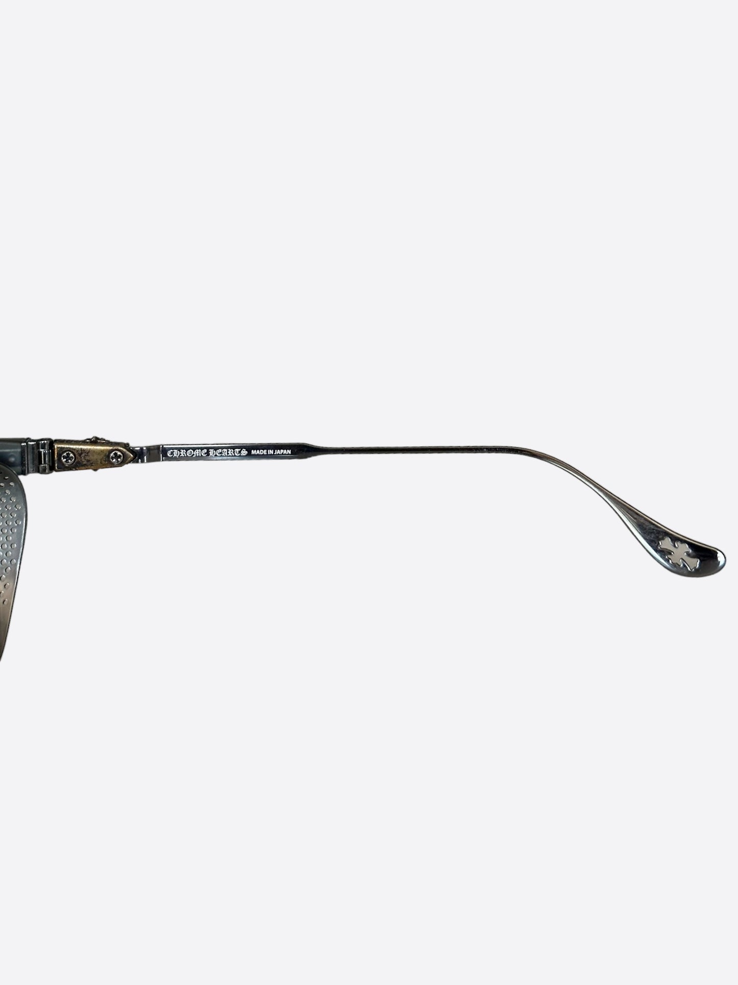 Chrome Hearts Silver Diamond LGMA Sunglasses