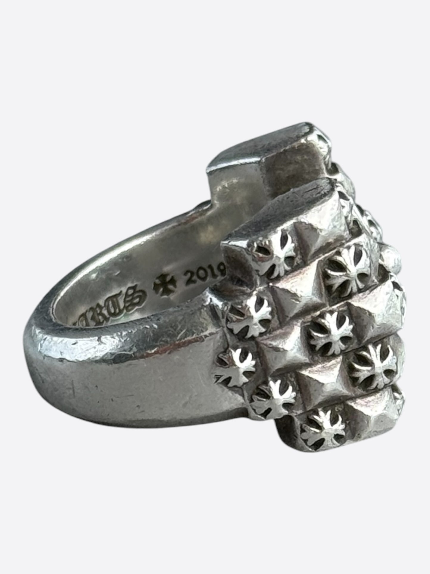 Chrome Hearts Silver Deco Plus Ring